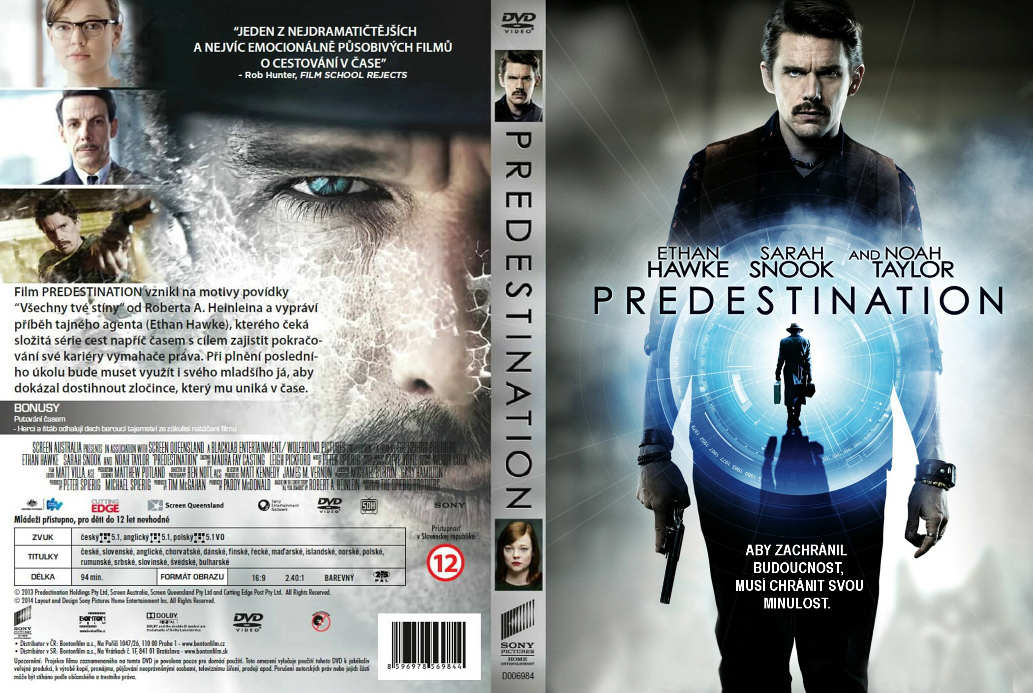 Film - Prédestination - No DVD / Boite vide / Box only !
