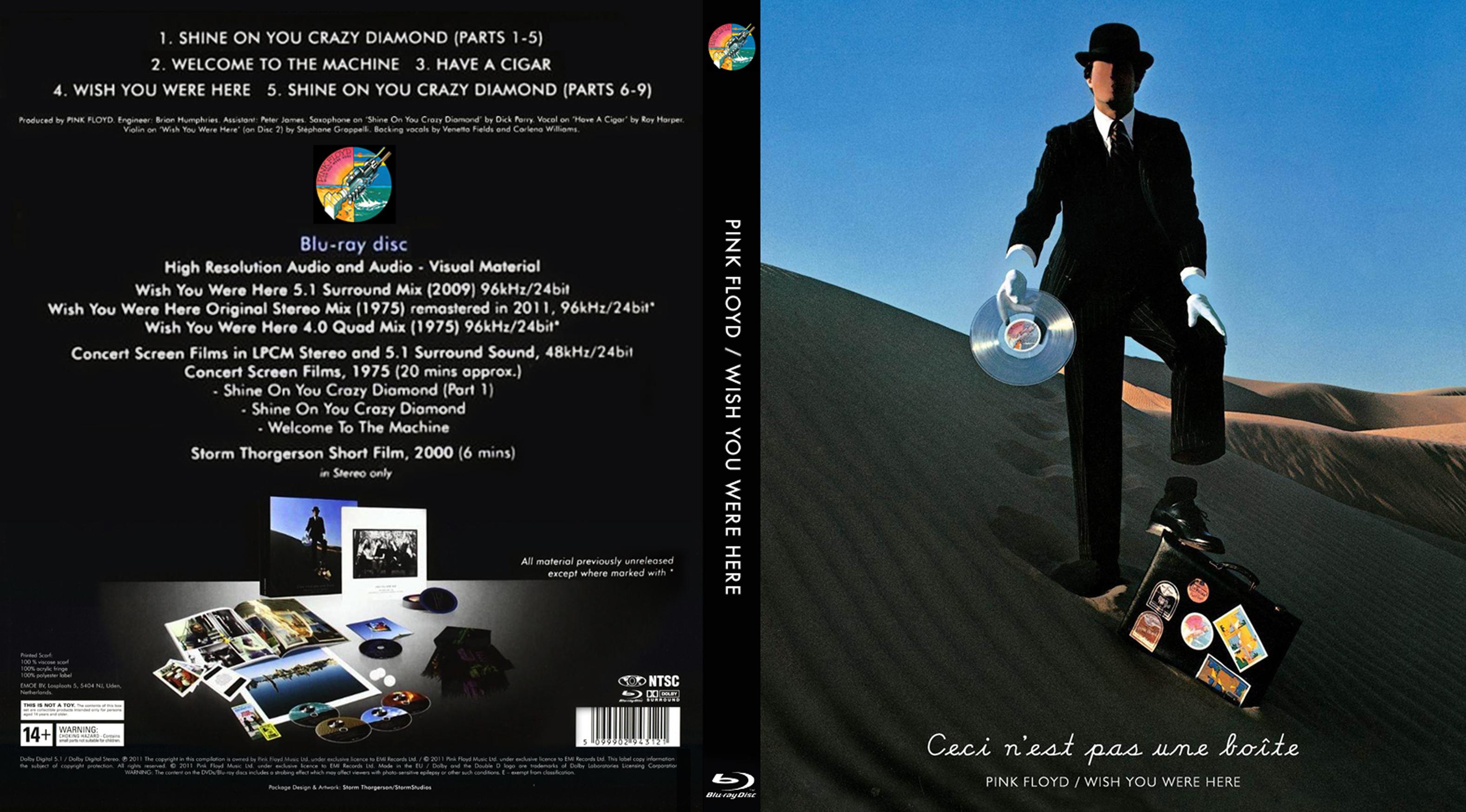Covers Box Sk Pink Floyd Wish You Were Here 1975 11 High Quality Dvd Blueray Movie