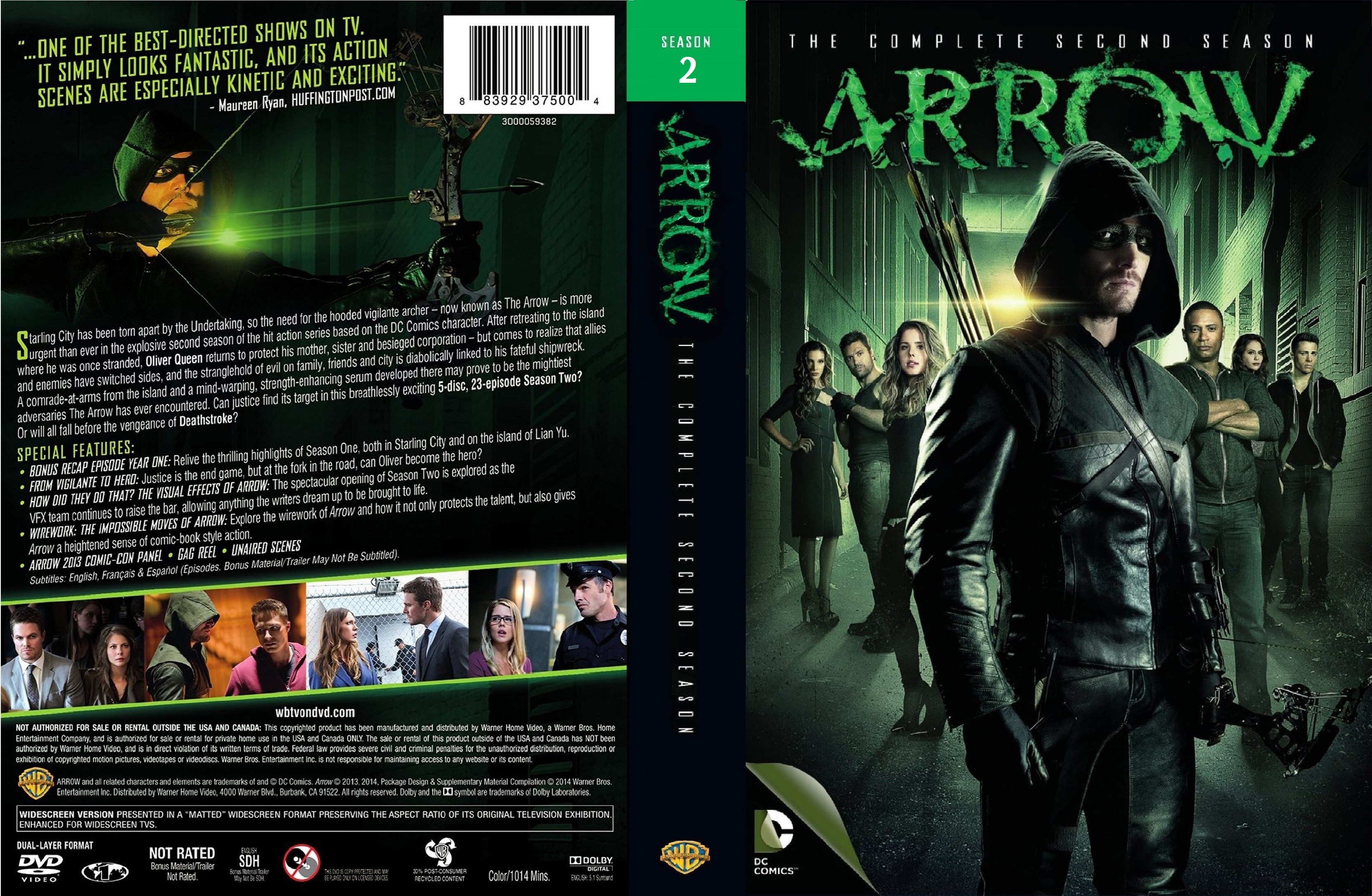 Marina Cantidad de dinero Colibrí COVERS.BOX.SK ::: Arrow Season 2 - high quality DVD / Blueray / Movie