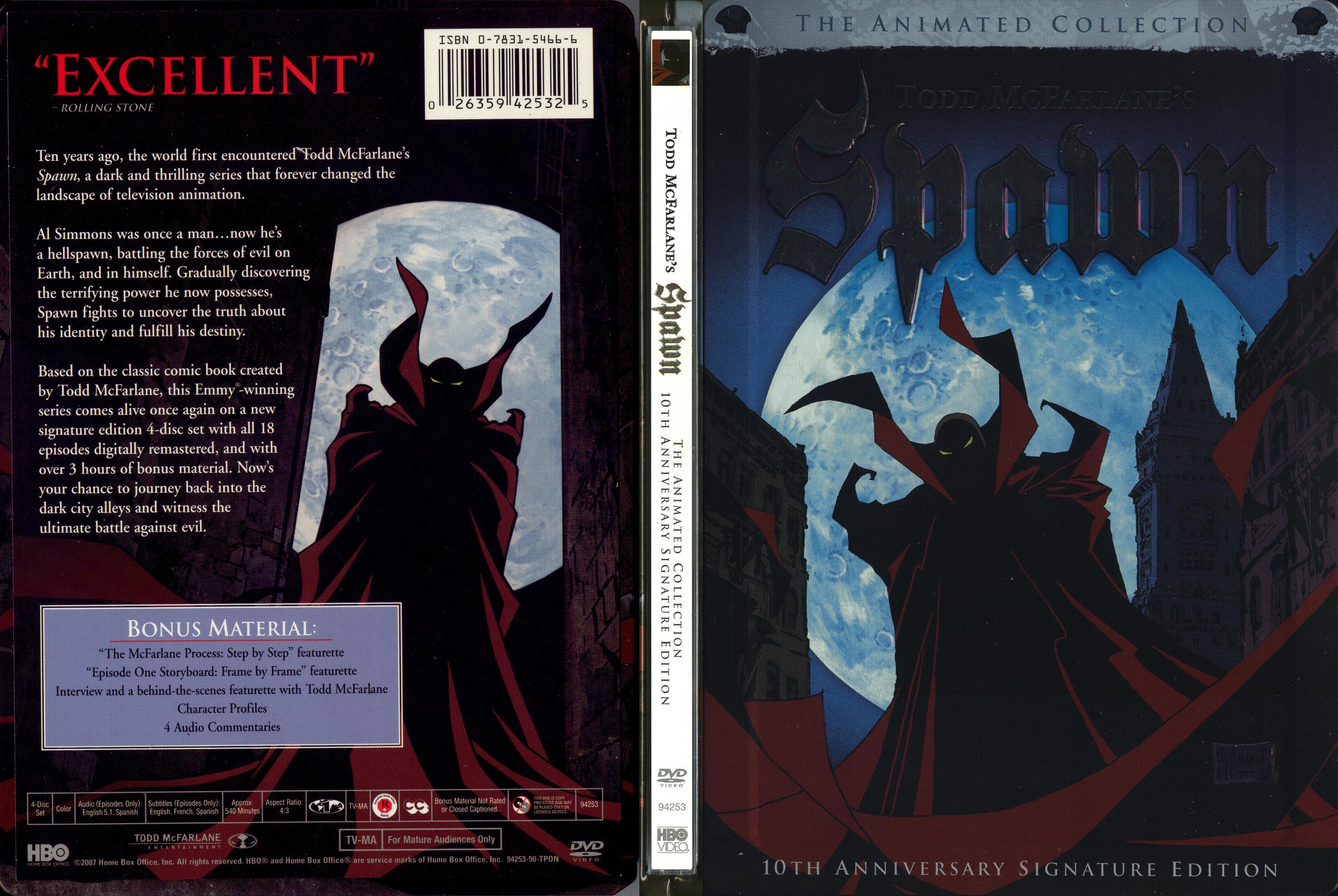  ::: spawn the animated series - high quality DVD / Blueray /  Movie