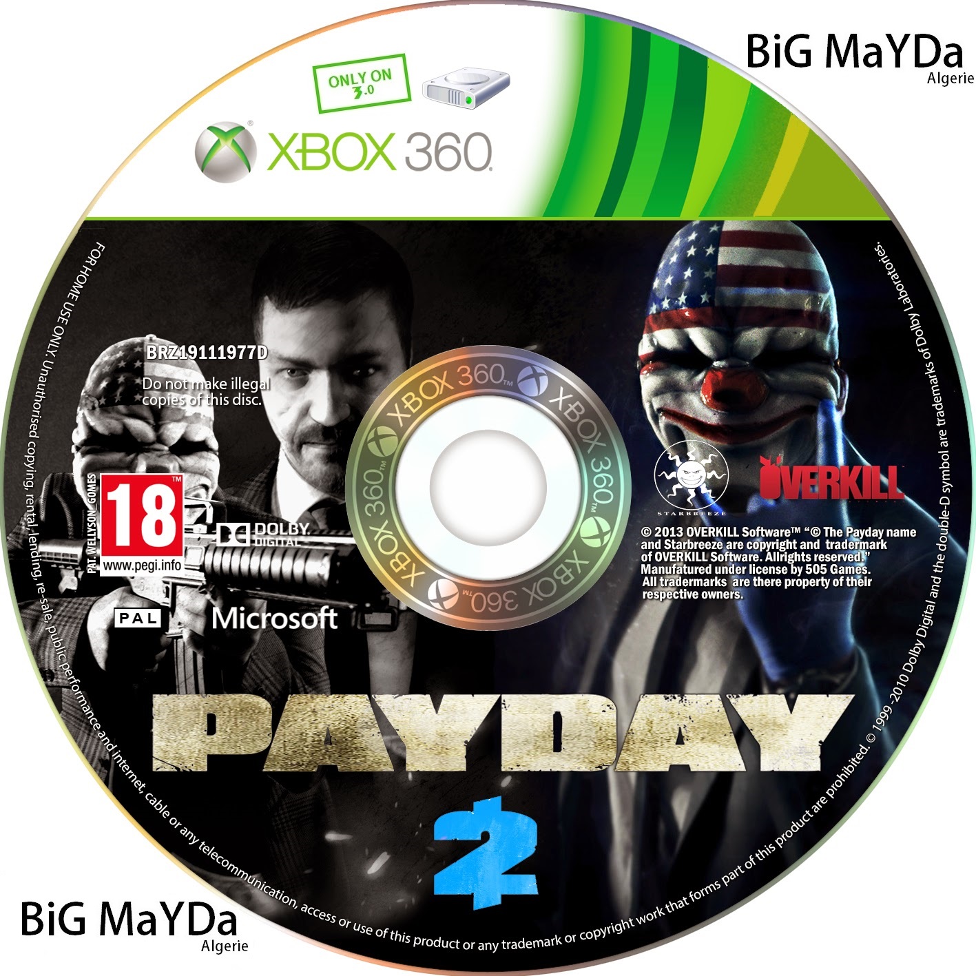 Payday 2 на xbox 360 freeboot на русском фото 8