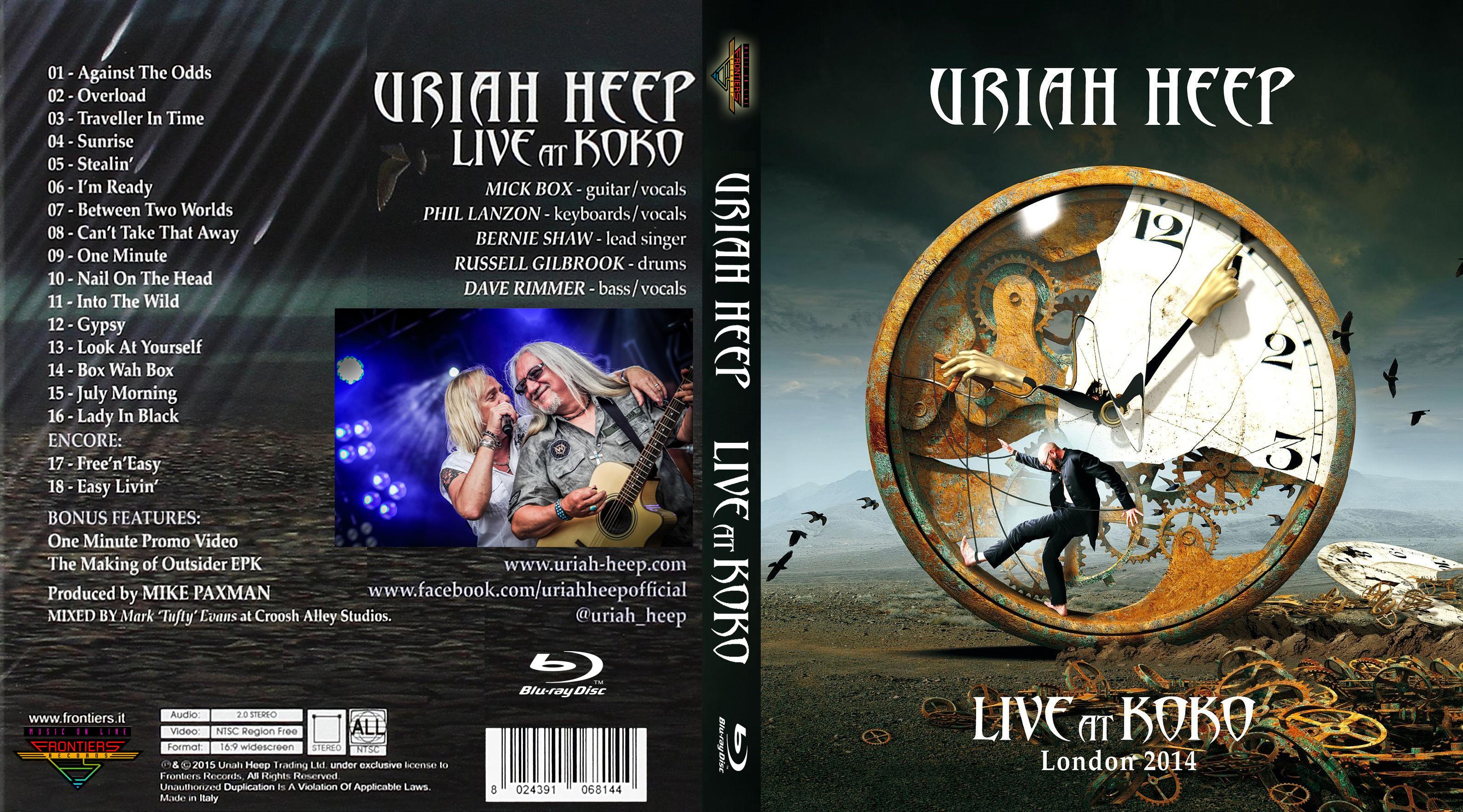 Uriah Heep Live at koko London 2014 Blu-ray