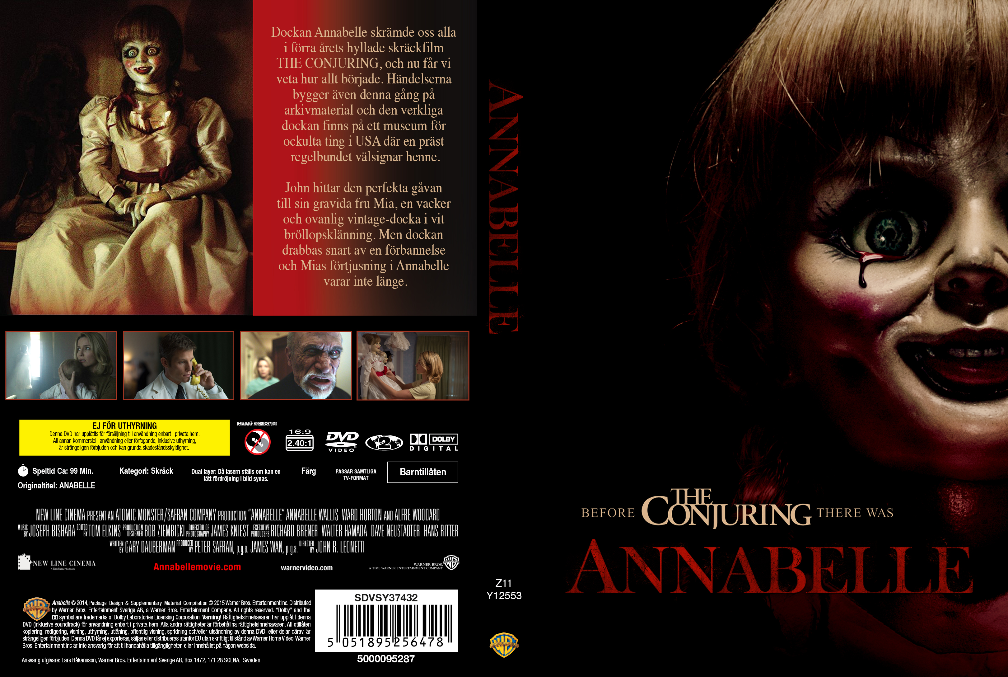 annabelle 2 dvd