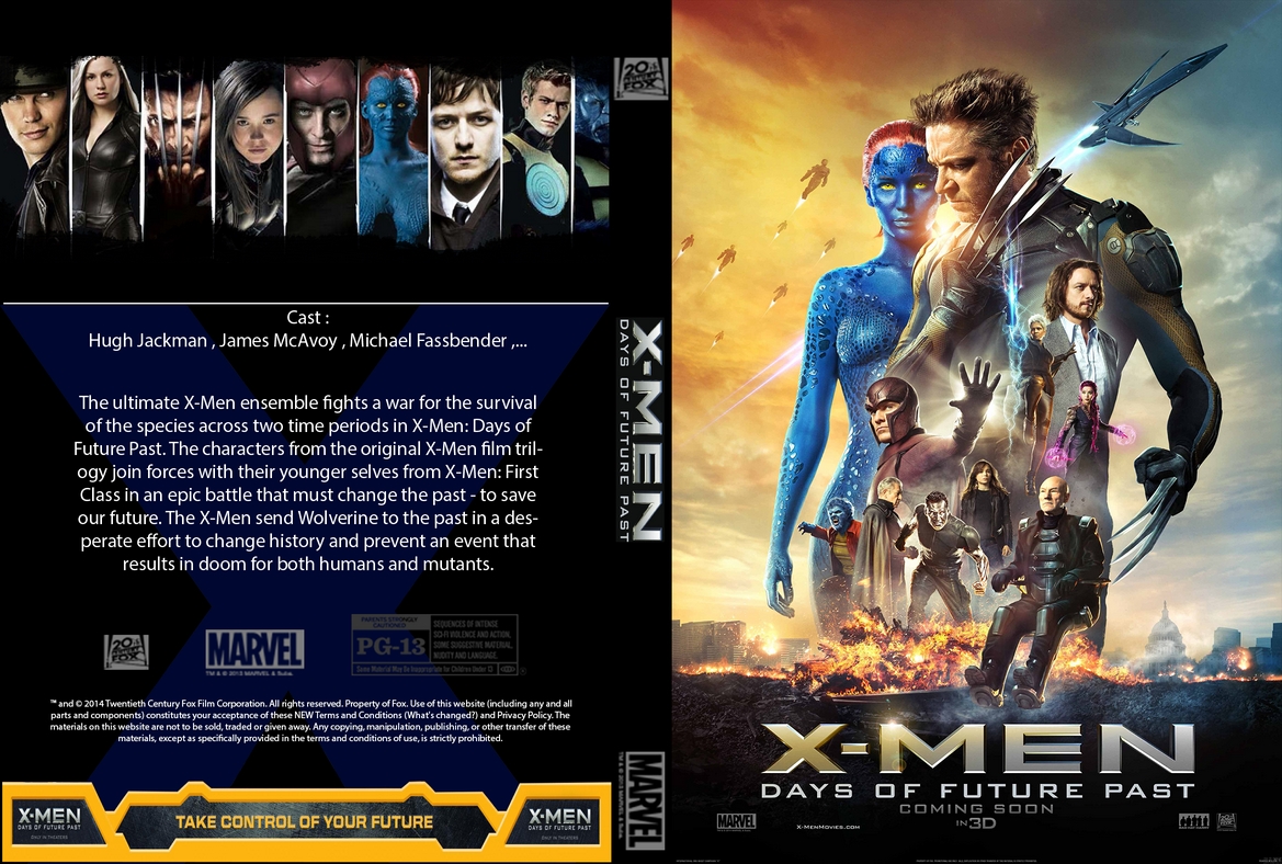 Covers Box Sk X Men Days Of Future Past 14 High Quality Dvd Blueray Movie