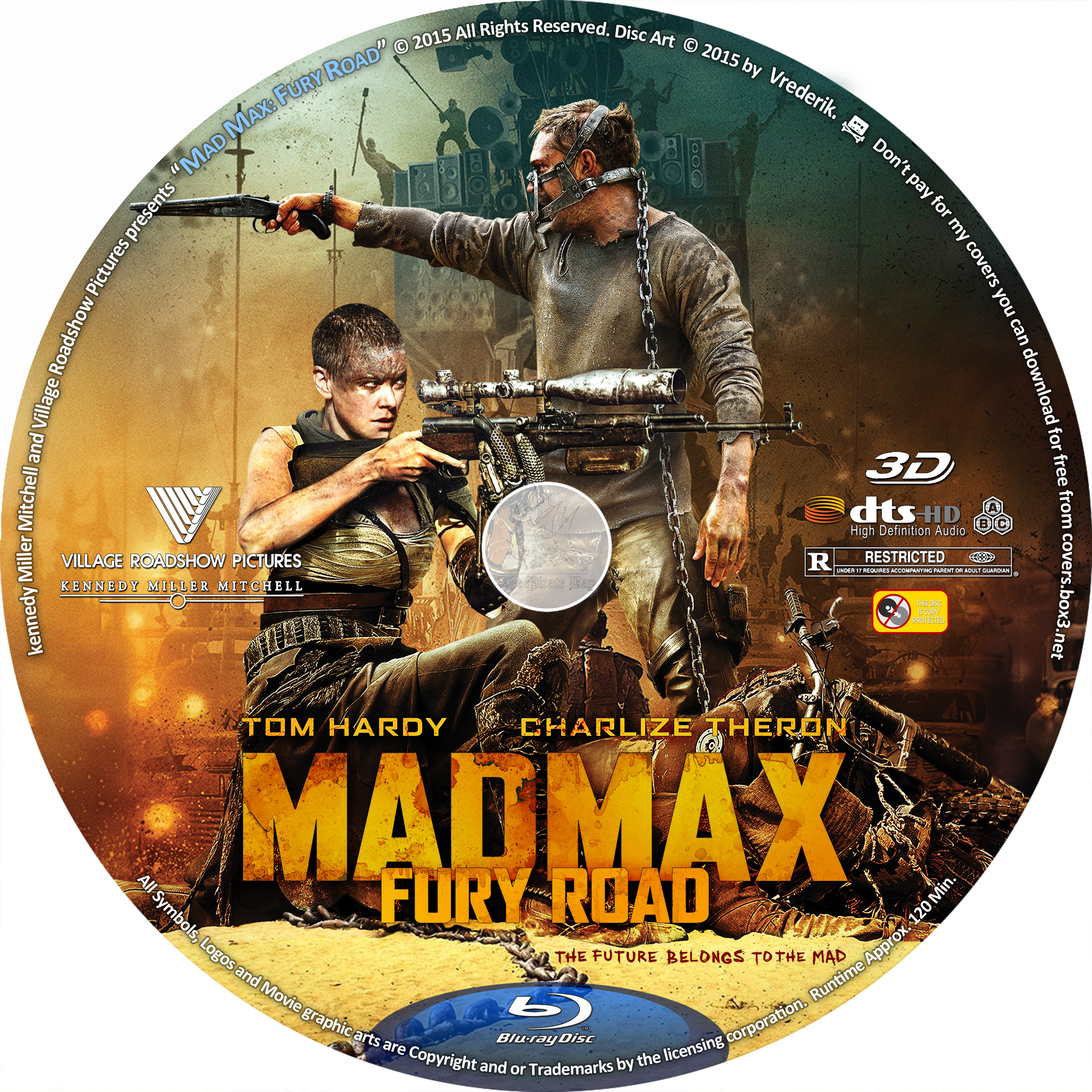 COVERS.BOX.SK ::: Mad Max: Fury Road (2015) Blu-ray/3D & DVD 