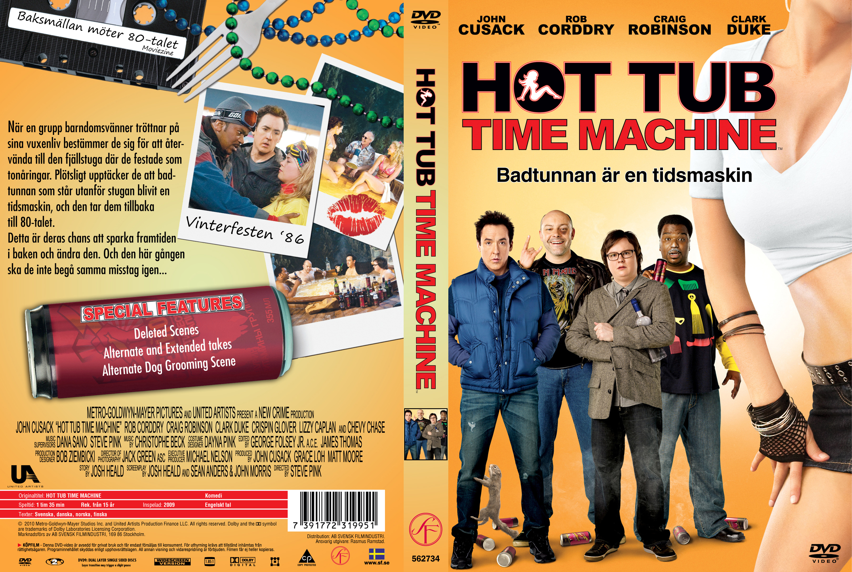 Hot Tub Time Machine (2010) - front.