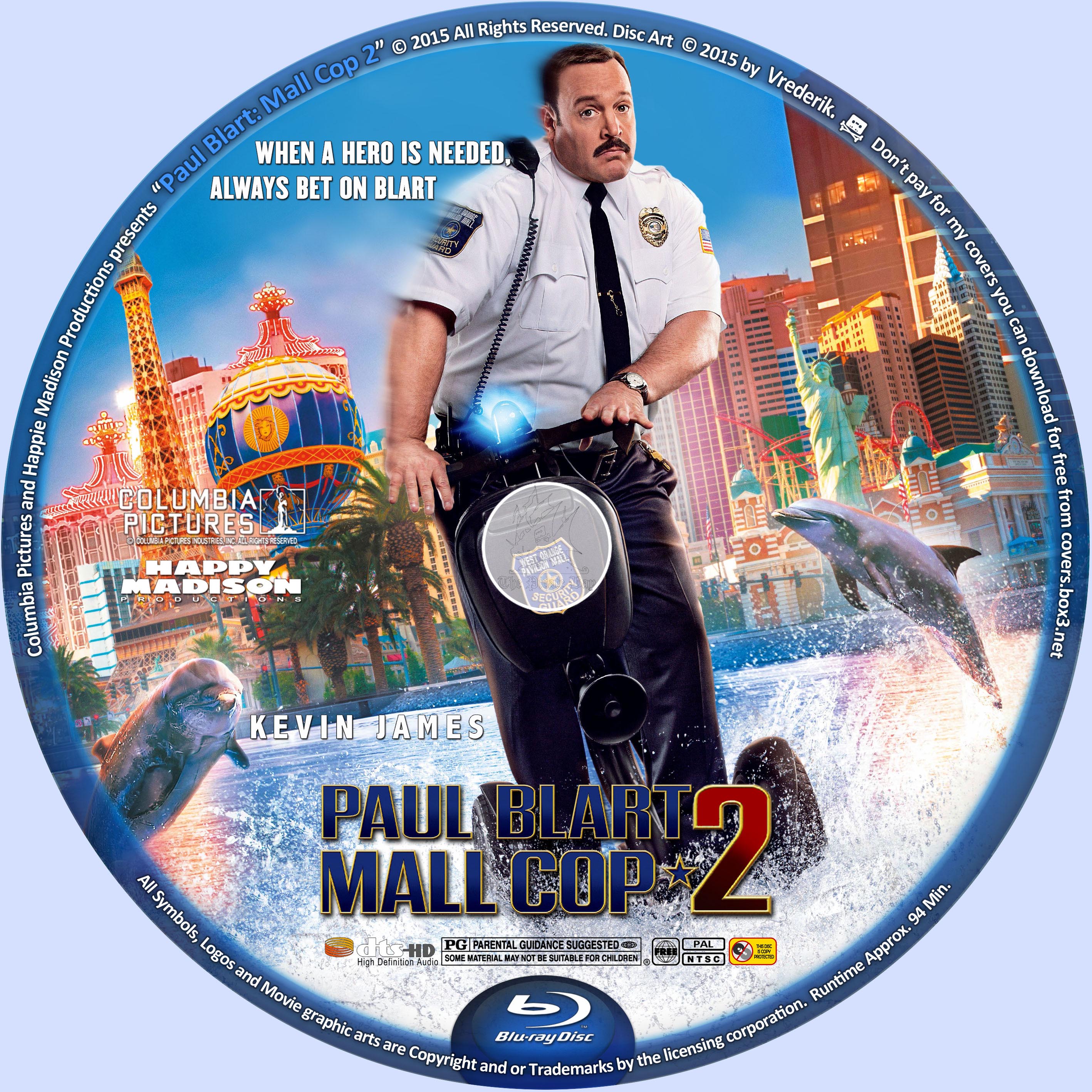 COVERS.BOX.SK ::: Paul Blart Mall Cop 2 (2015) Blu-Ray  DVD - high quality  DVD / Blueray / Movie