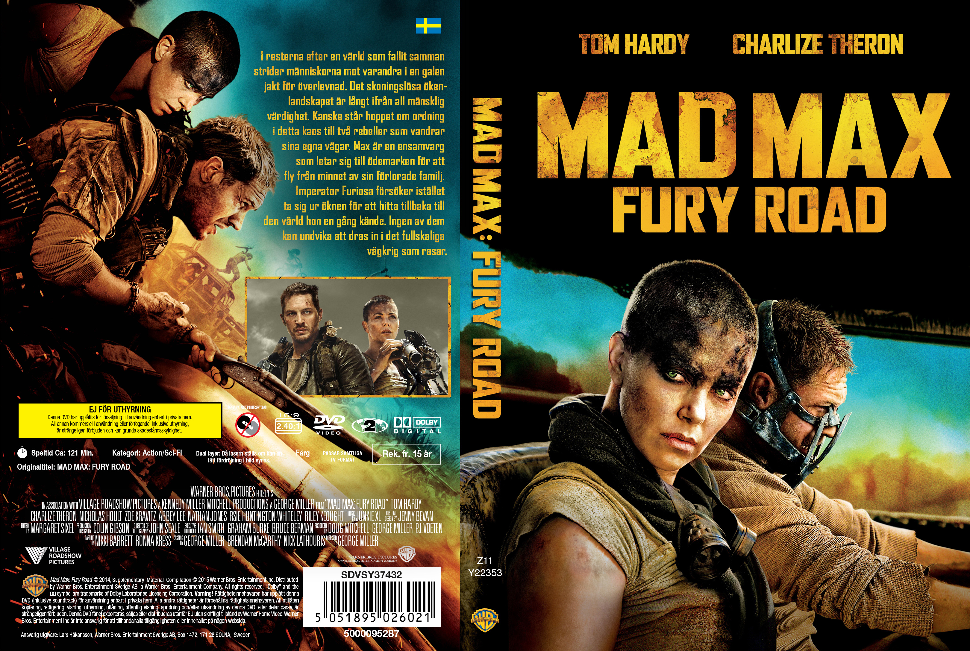 COVERS.BOX.SK ::: Mad Max: Fury Road - high quality DVD / Blueray