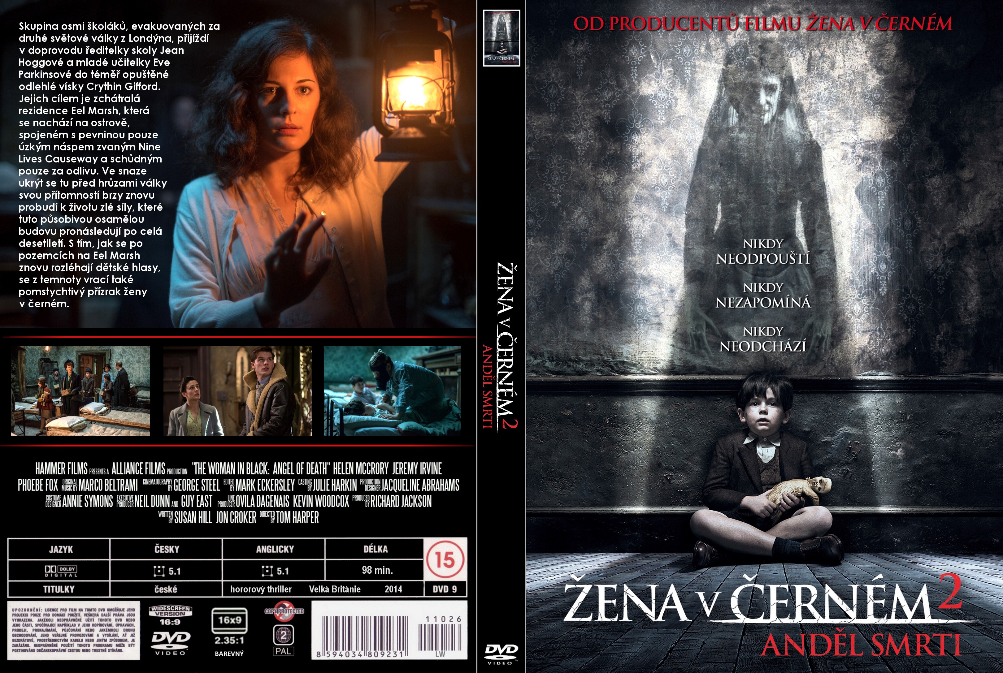 Mild jubilæum Hold sammen med COVERS.BOX.SK ::: The Woman in Black 2: Angel of Death (2014) - high  quality DVD / Blueray / Movie