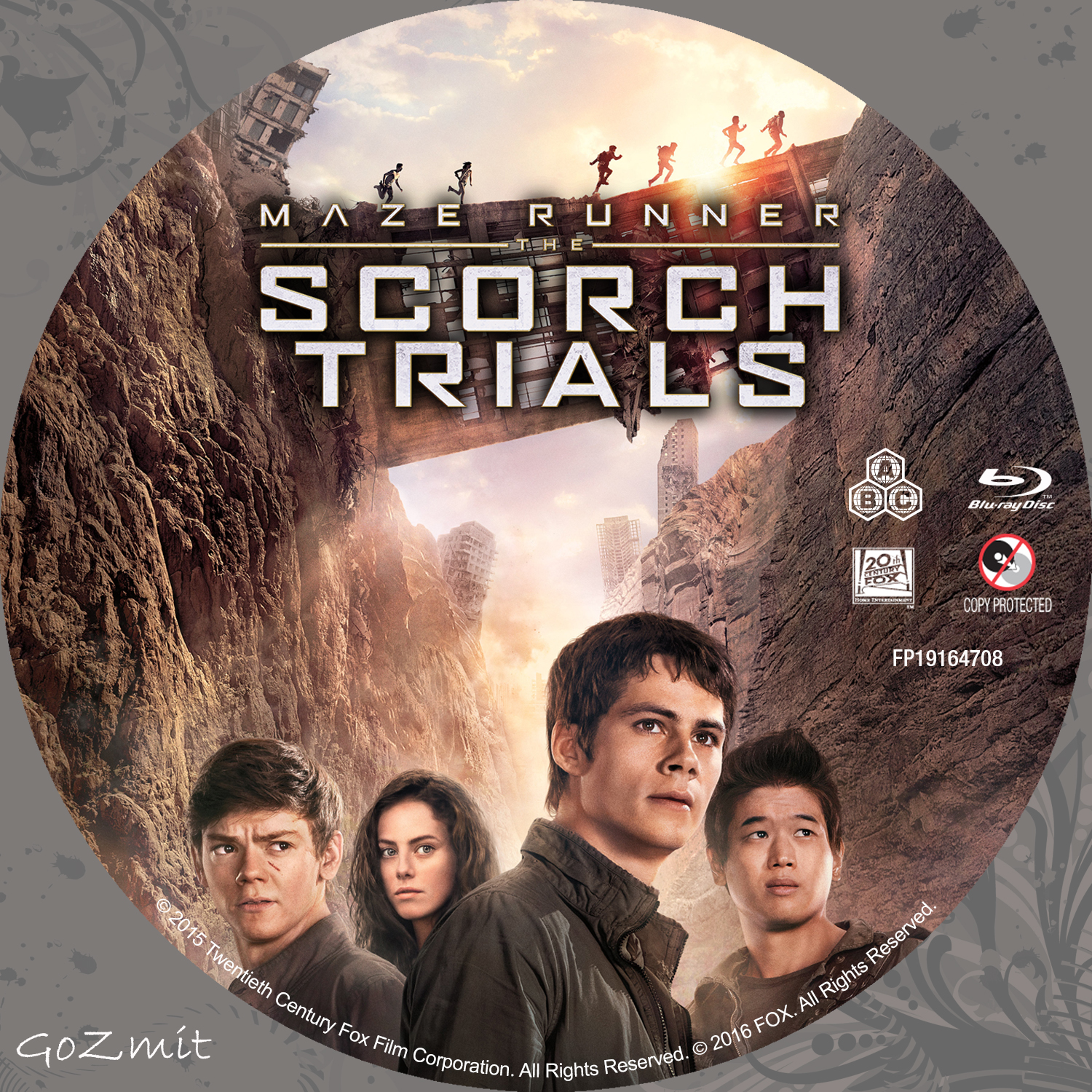 Maze Runner: The Scorch Trials Blue Ray + DVD