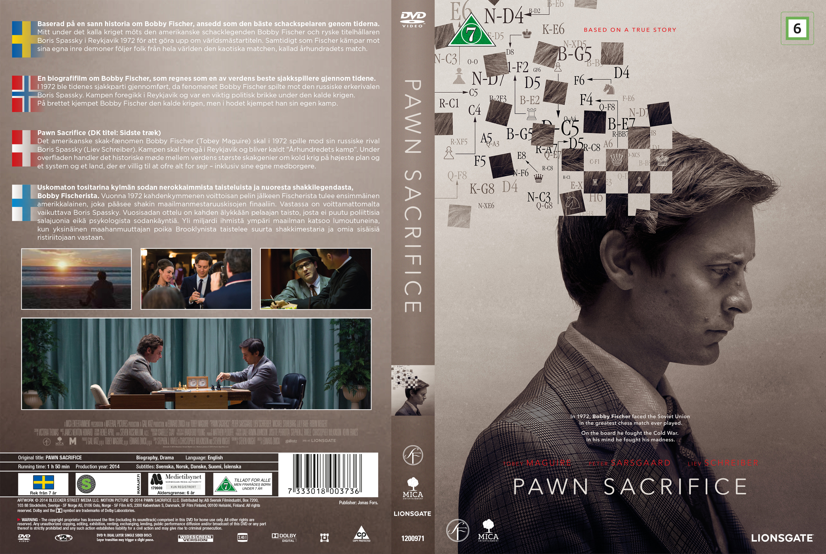 Pawn Sacrifice (2015) - Movie