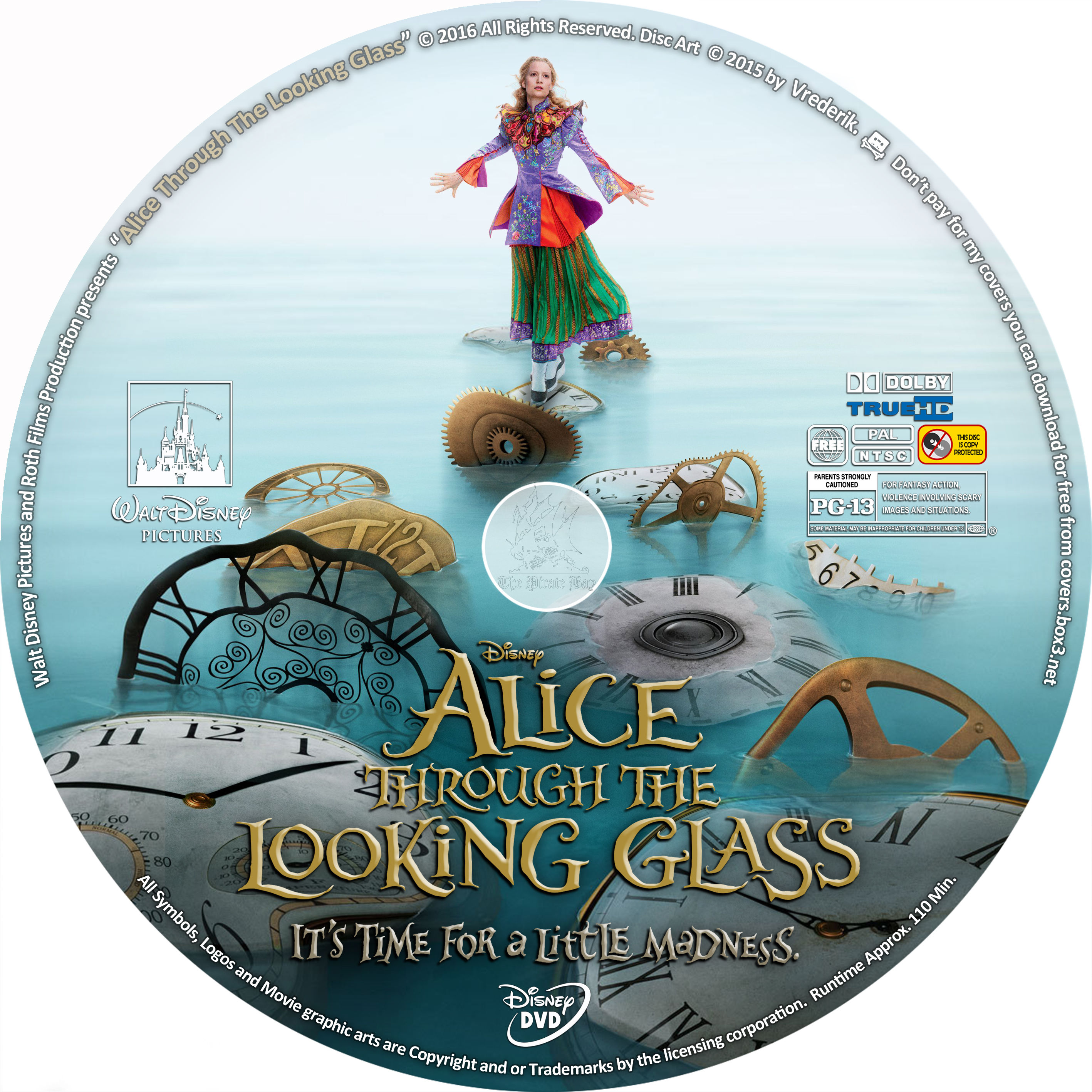 In response to the fund Formation COVERS.BOX.SK ::: Alice Through The Looking Glass (2016) Blu-ray/3D/DVD/HT  + Wallpaper - high quality DVD / Blueray / Movie