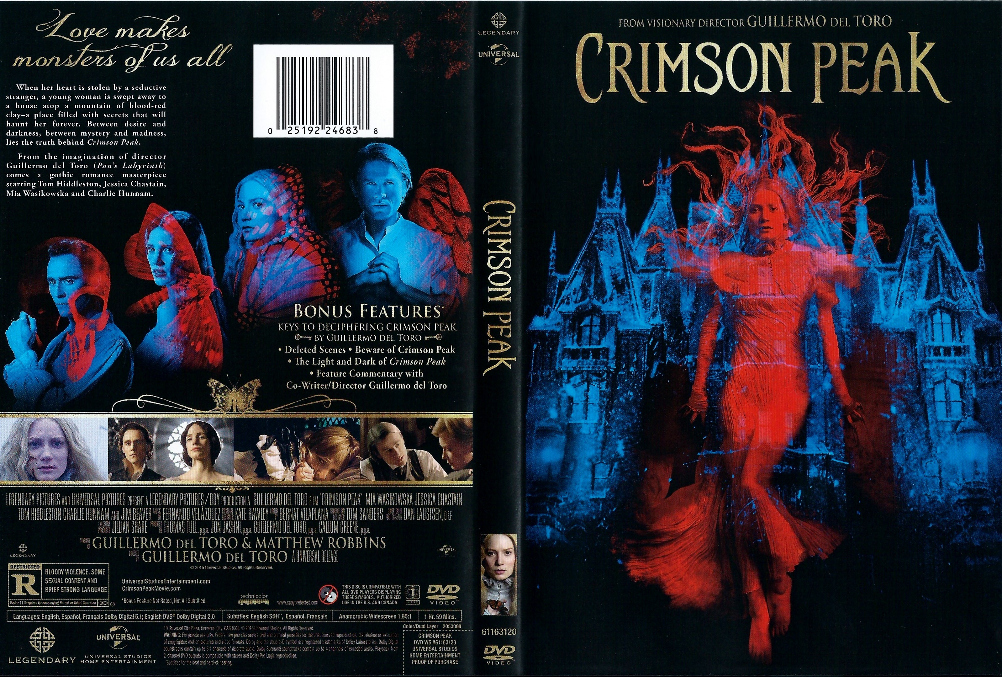 Crimson Peak Dvd