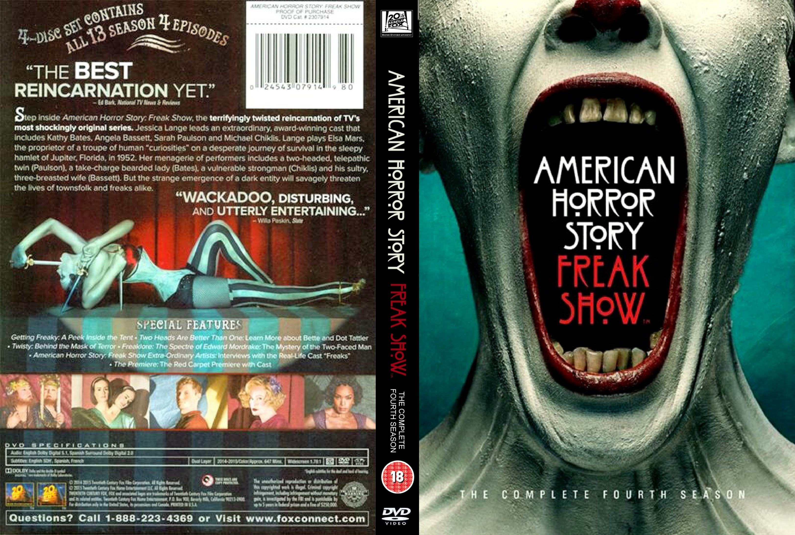 American Horror Story - Season 4 - front.