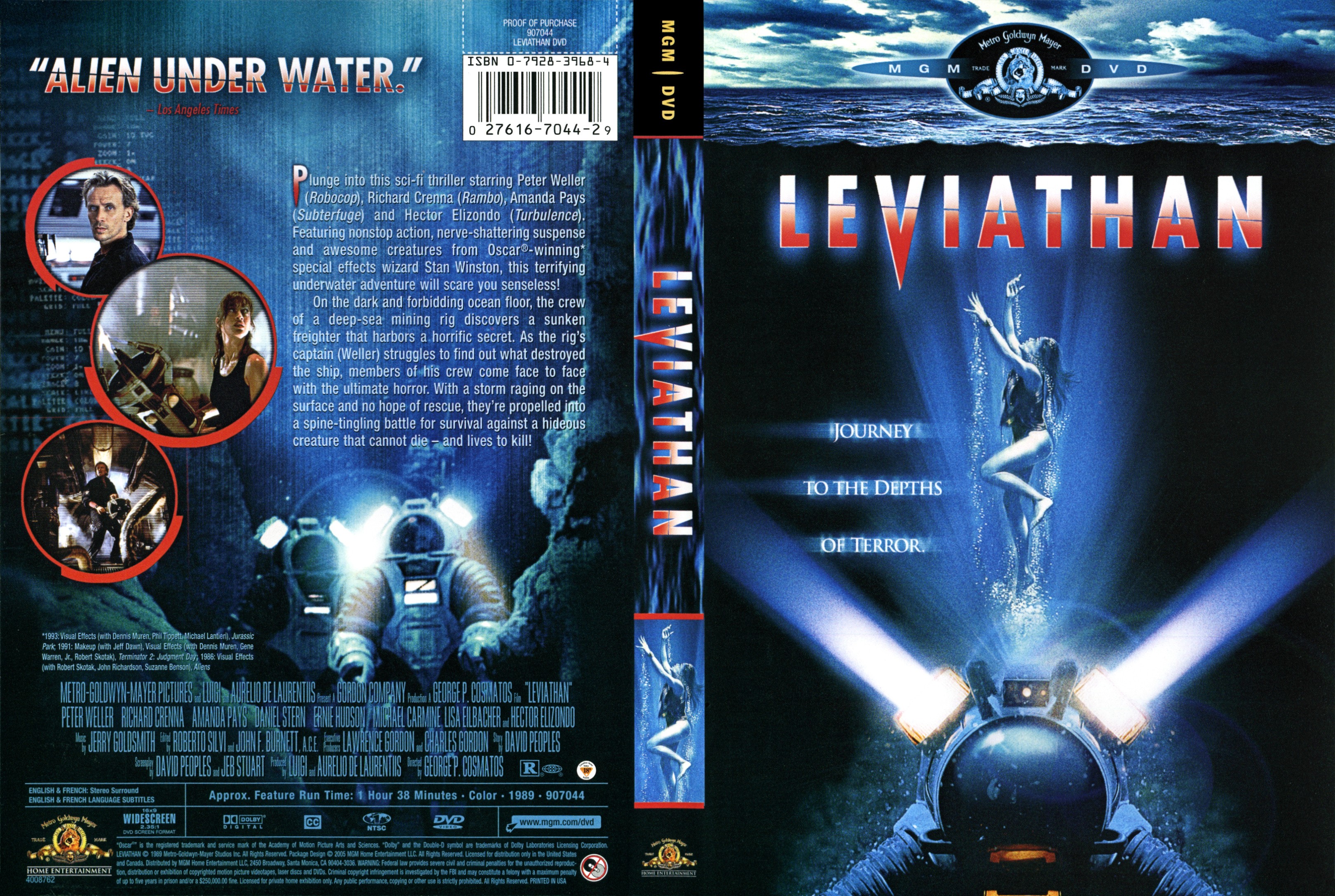 COVERS.BOX.SK ::: Leviathan (1989) - high quality DVD / Blueray / Movie