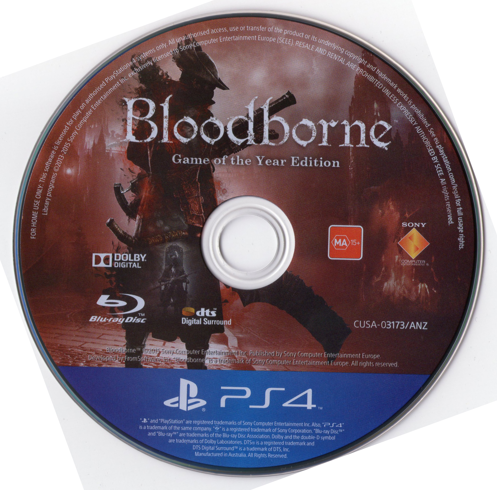 Bloodborne Game of the Year (Europe Edition) [M] (PS4) 