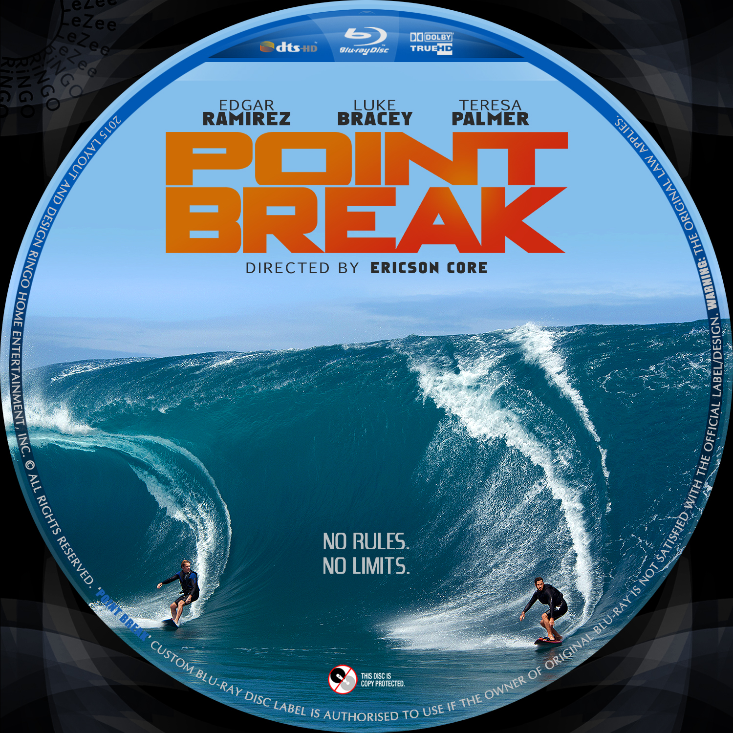 Point Break 1991 DVD Cover. На гребне волны 2015.