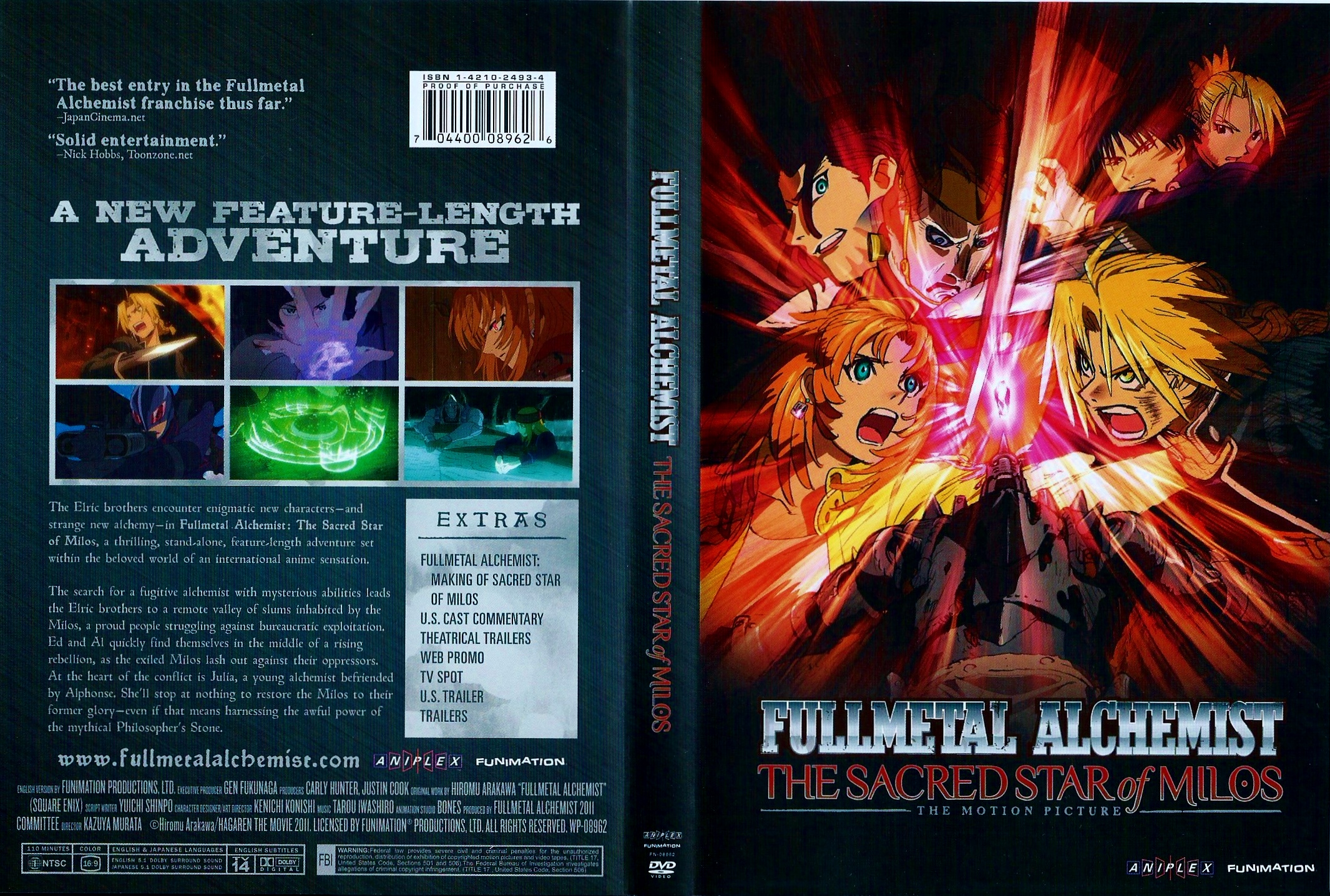 Buy Fullmetal Alchemist: Brotherhood - the Sacred Star Of Milos - Microsoft  Store en-NZ