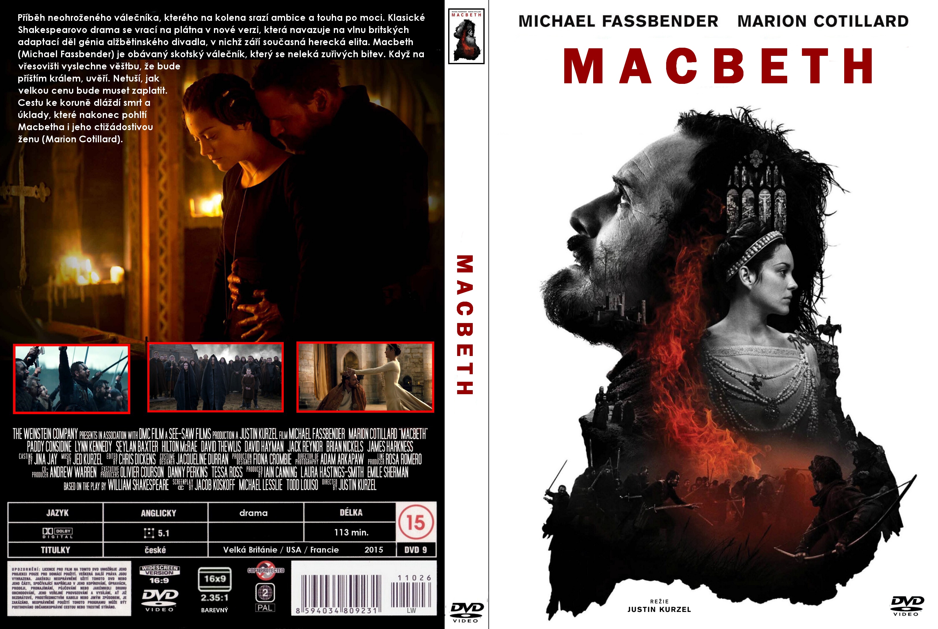 Macbeth 2015 Movie Poster A0-A1-A2-A3-A4-A5-A6-MAXI 443