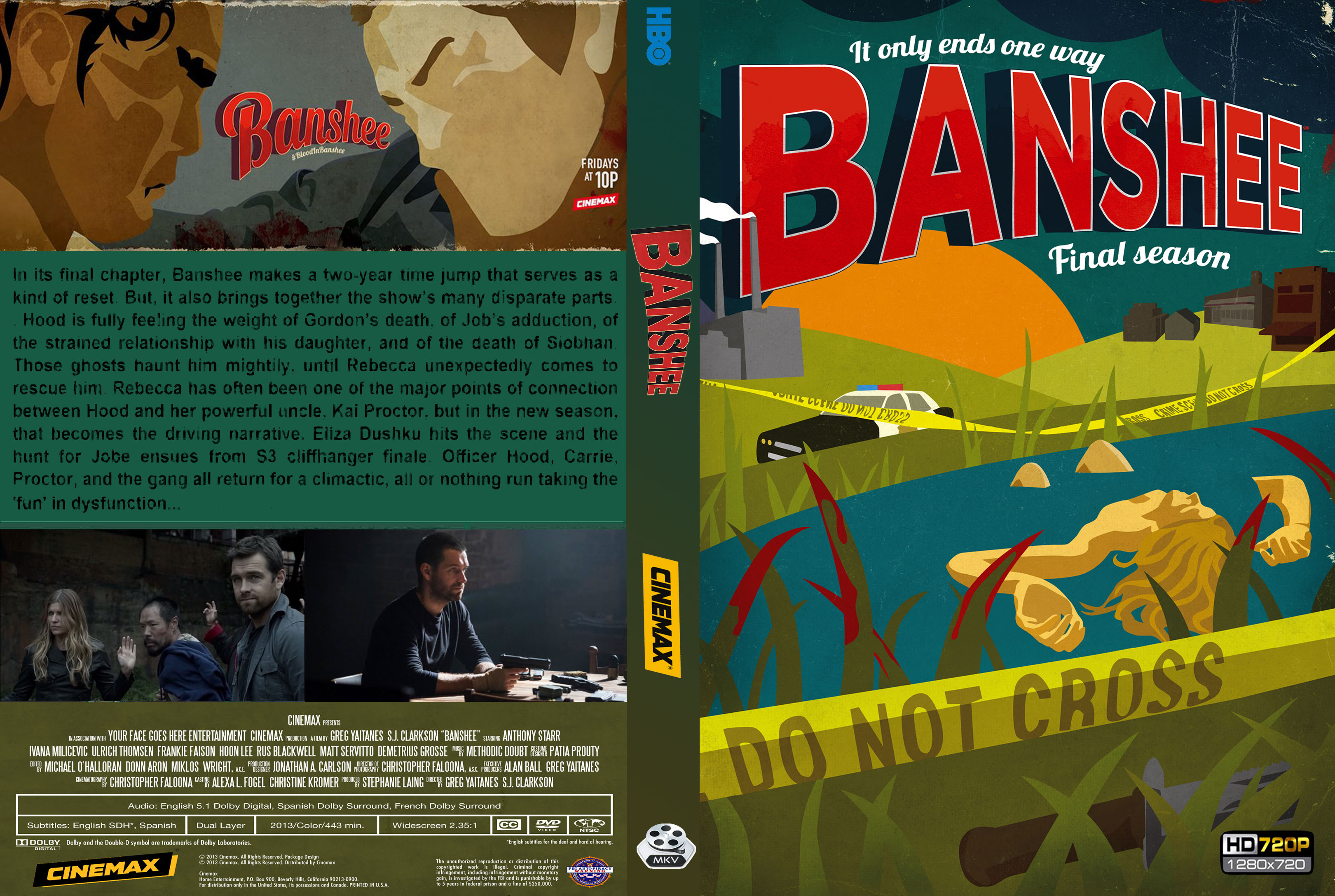 COVERS.BOX.SK ::: Banshee Season 4 - high quality DVD / Blueray