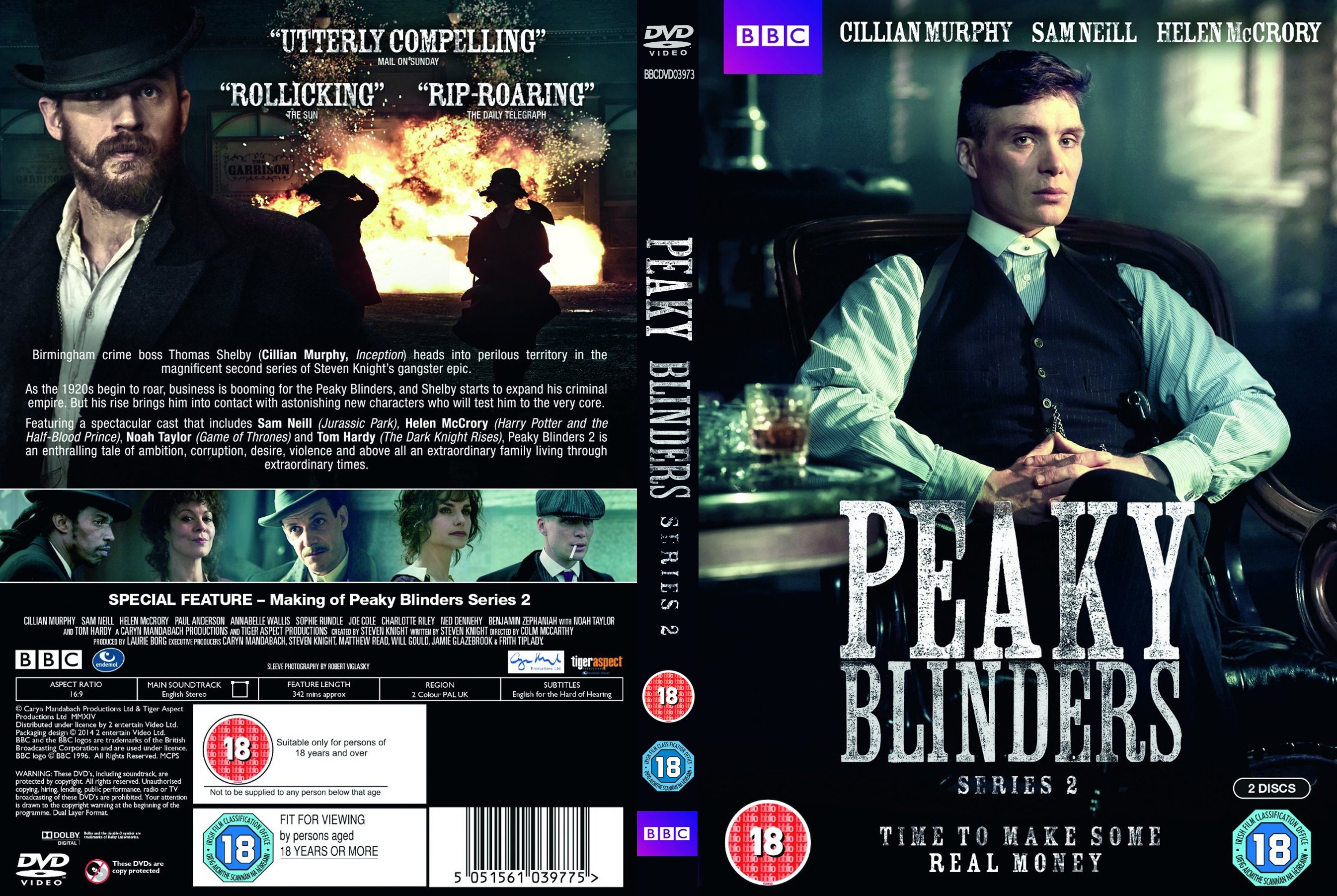 Coversboxsk Peaky Blinders Season 2 High Quality Dvd Blueray Movie 