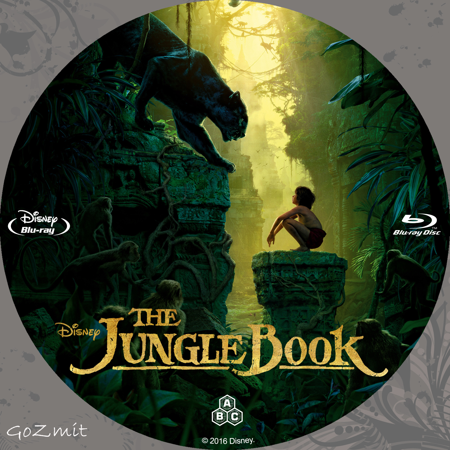 COVERS.BOX.SK ::: The Jungle Book - Blu-Ray - Nordic (2016) - high ...