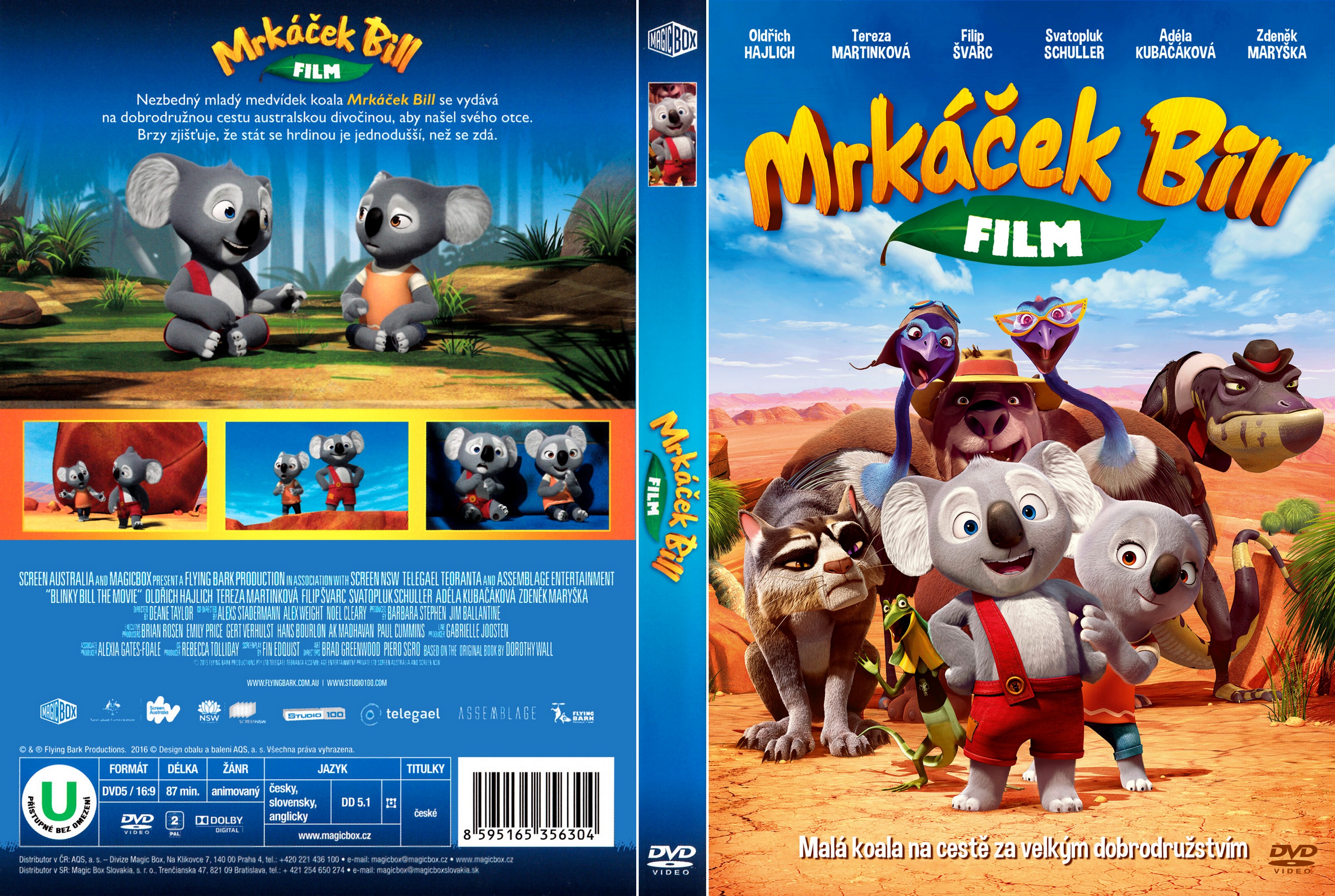 Blinky Bill the Movie (2015) - front back 
