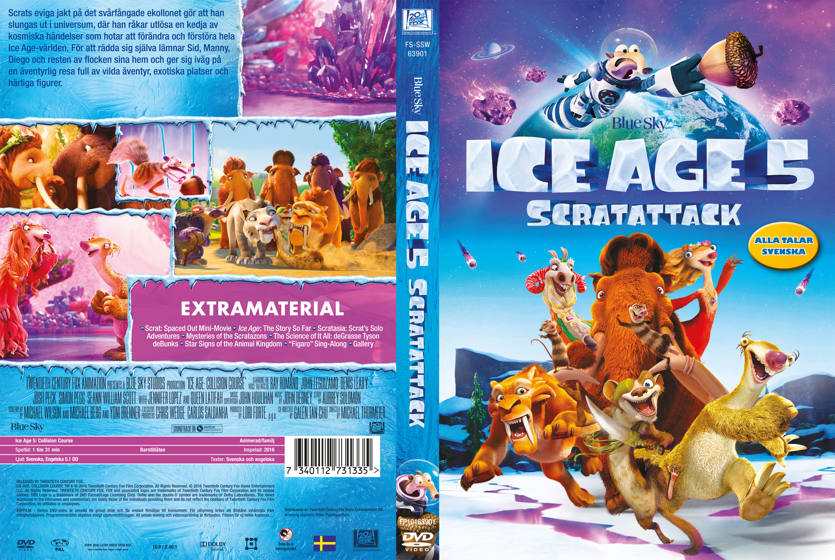Ice Age - Collision Course (2016) - front.