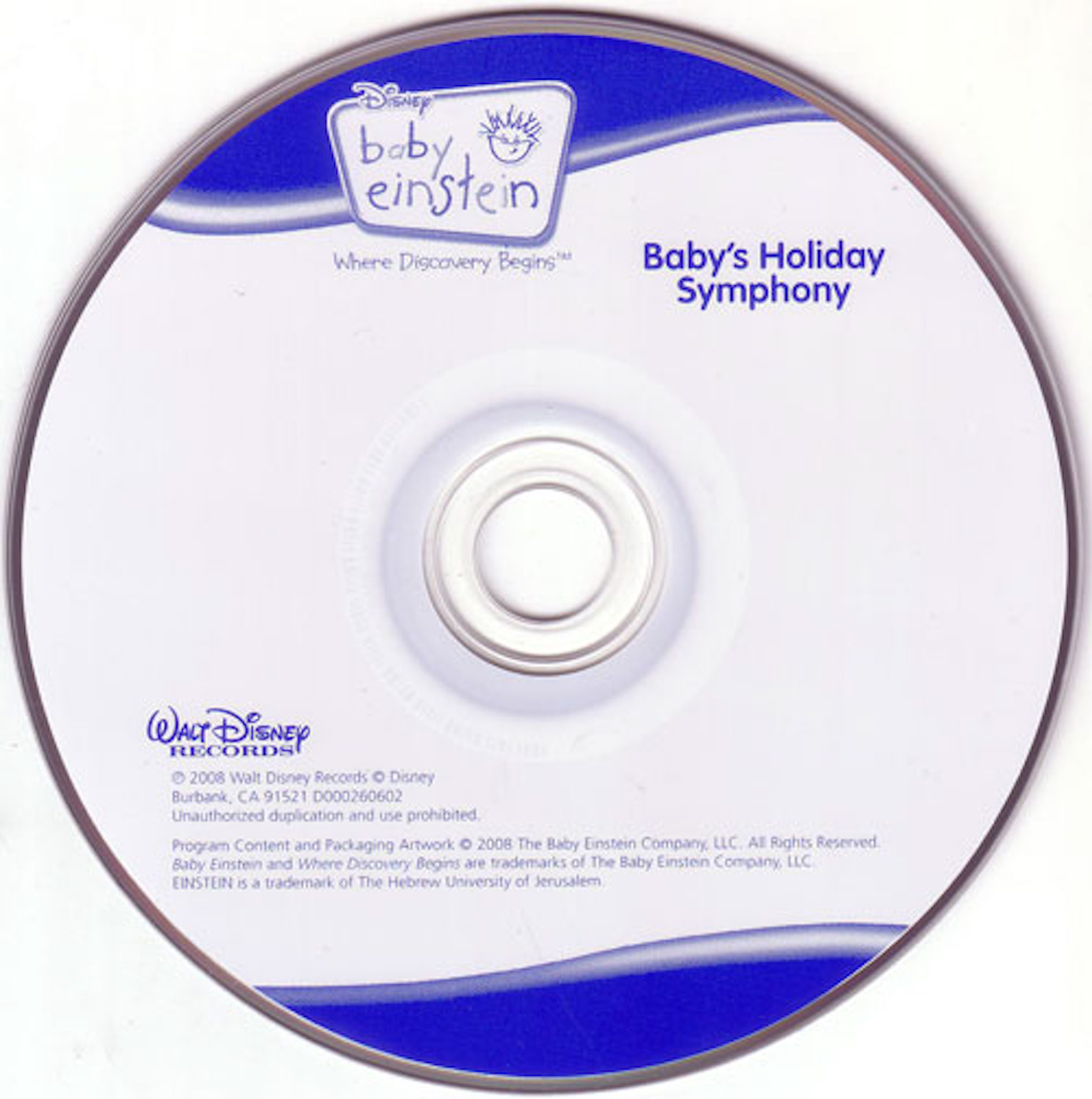 Covers Box Sk Disney Baby Einstein Baby S Holiday Symphony 08 High Quality Dvd Blueray Movie