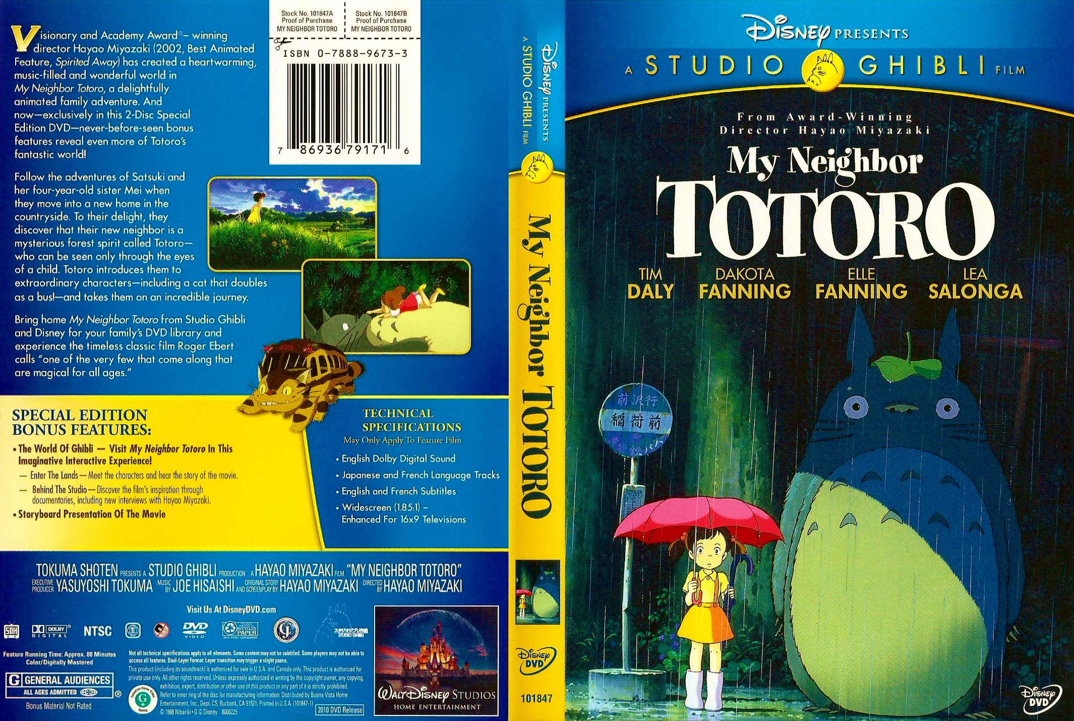 Můj soused Totoro / Tonari no Totoro (1988)