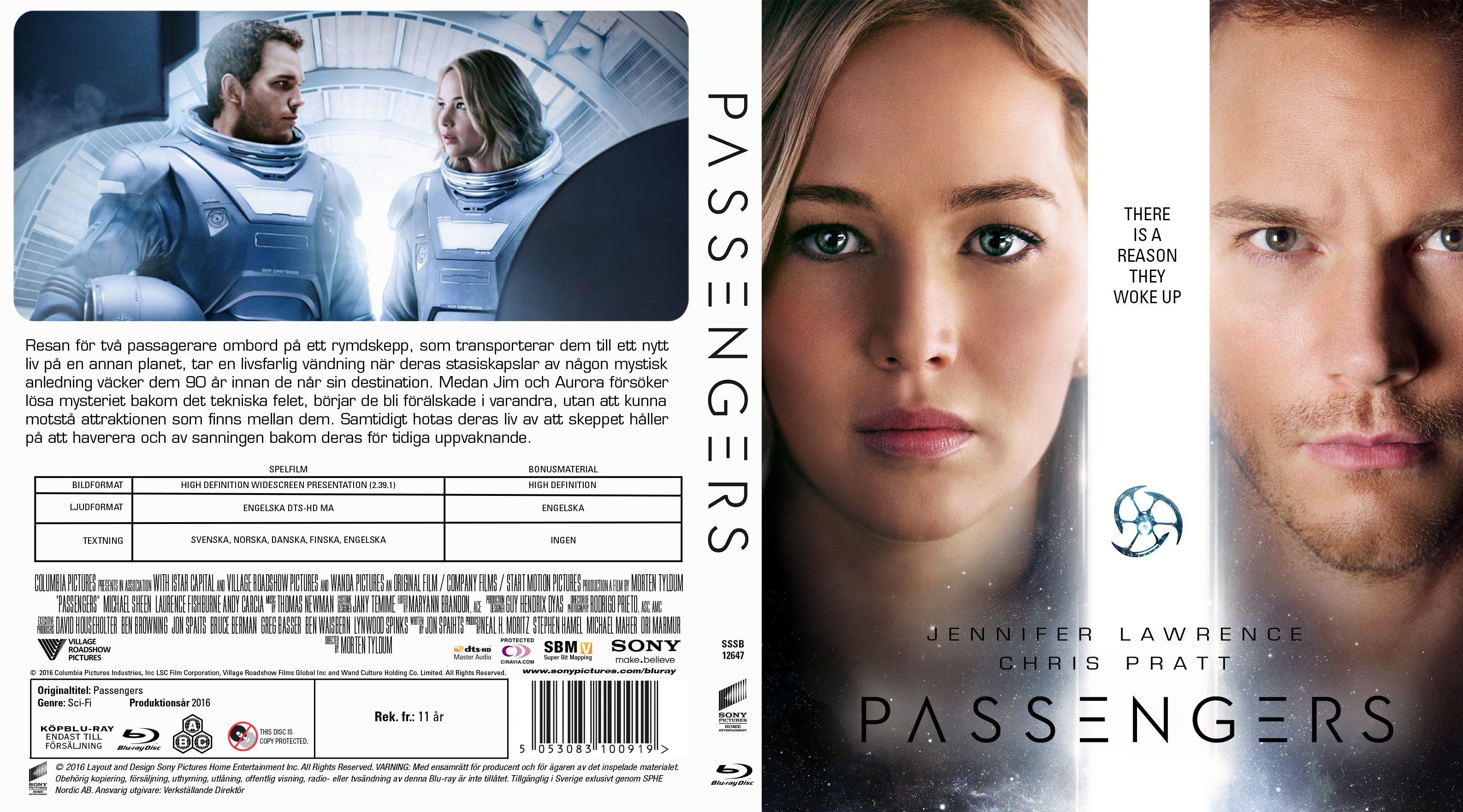 COVERS.BOX.SK ::: Passengers - Blu-Ray (2016) - high quality DVD