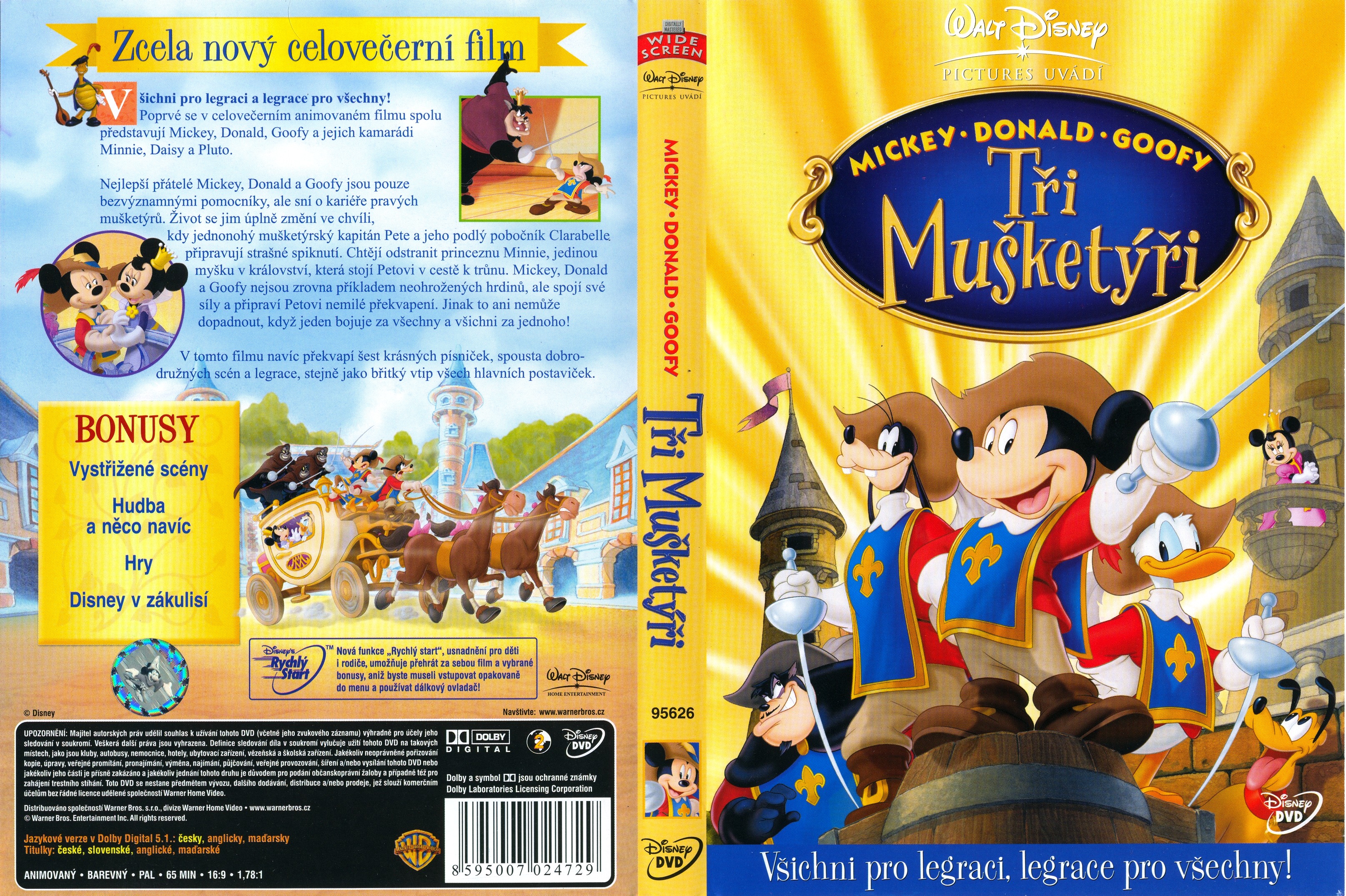 Download Mickey Donald Goofy The Three Musketeers 2004 Full Hd Quality