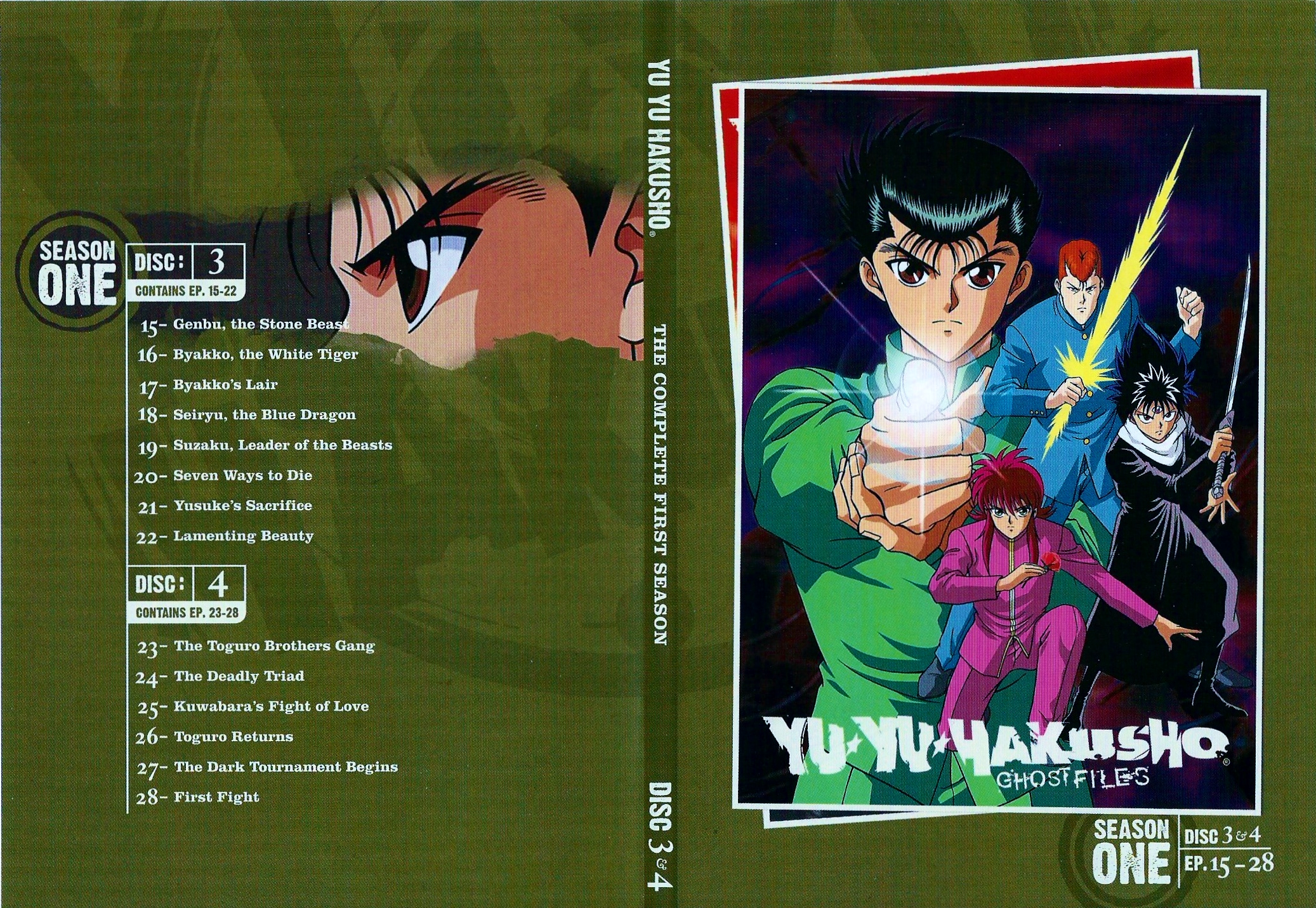 Yu Yu Hakusho Season 3 (DVD) 