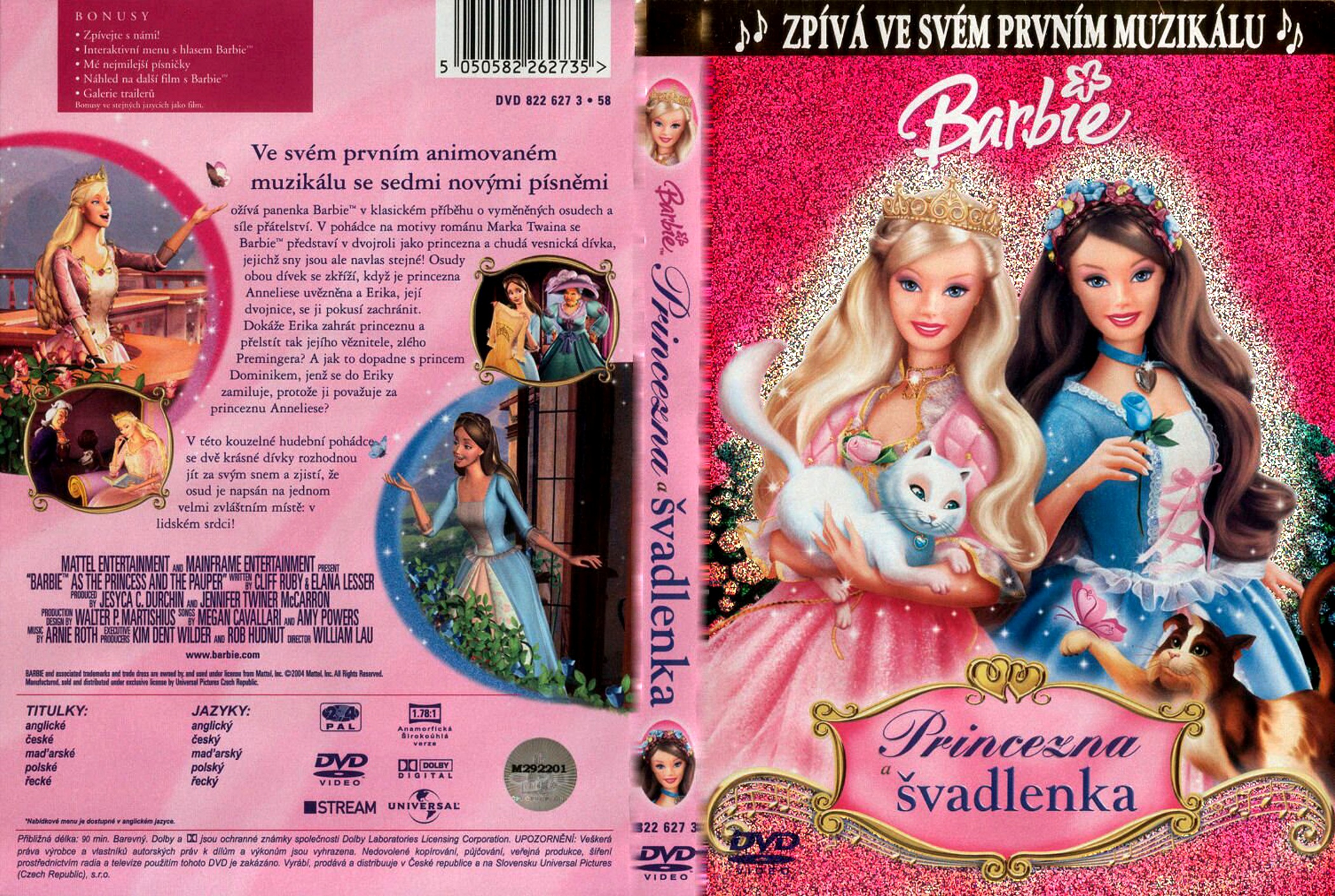 high quality DVD / Blueray / Movie. barbie princess and the pauper full m.....