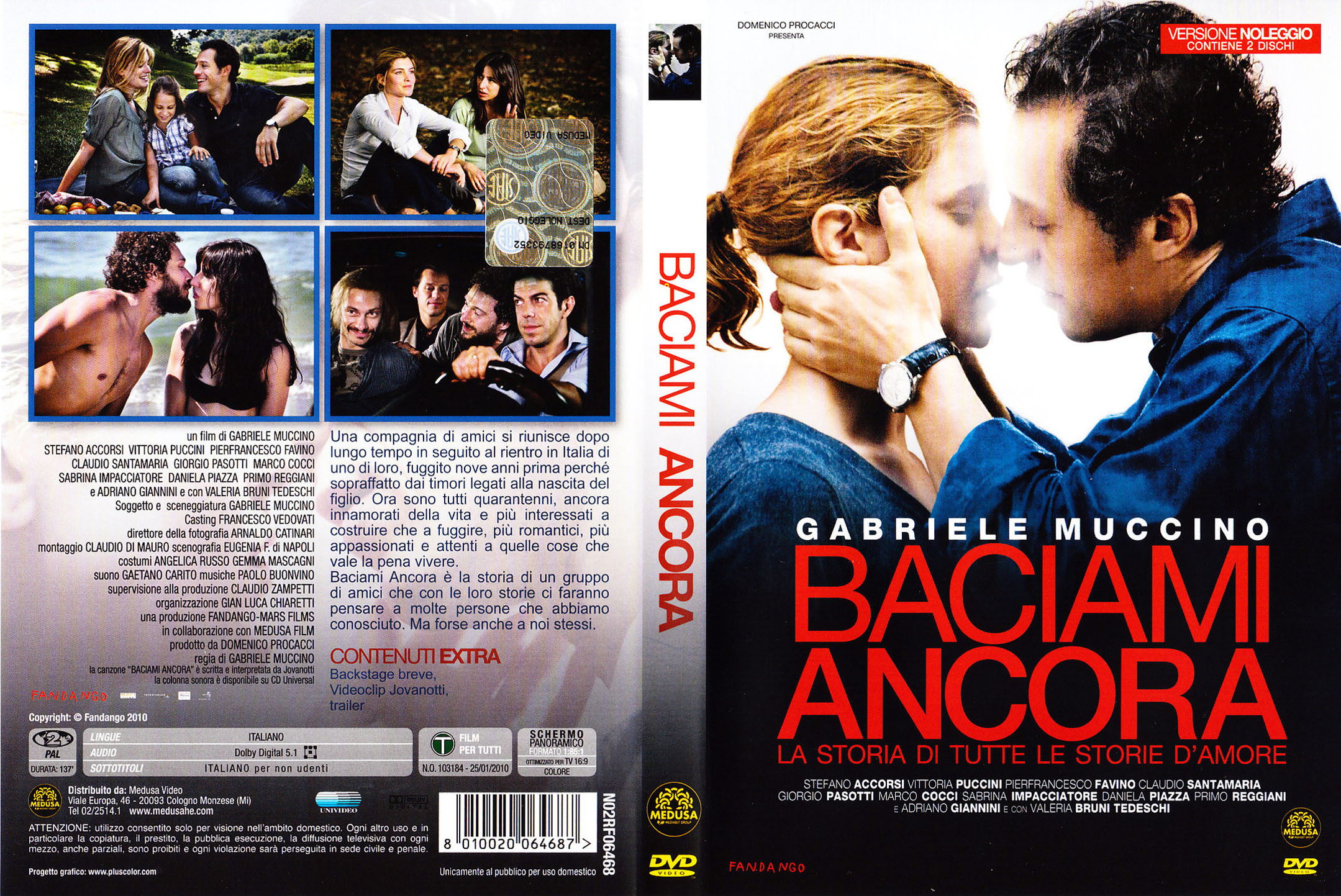 COVERS.BOX.SK ::: Baciami Ancora (2010) - high quality DVD / Blueray / Movie