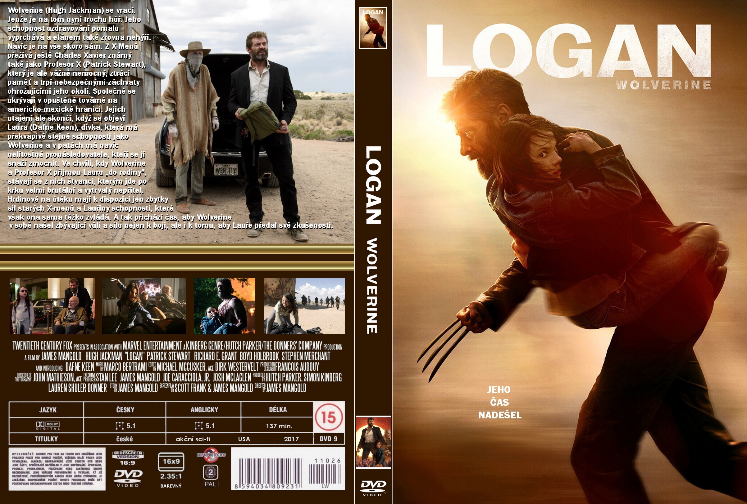 Logan (2017) - front back.