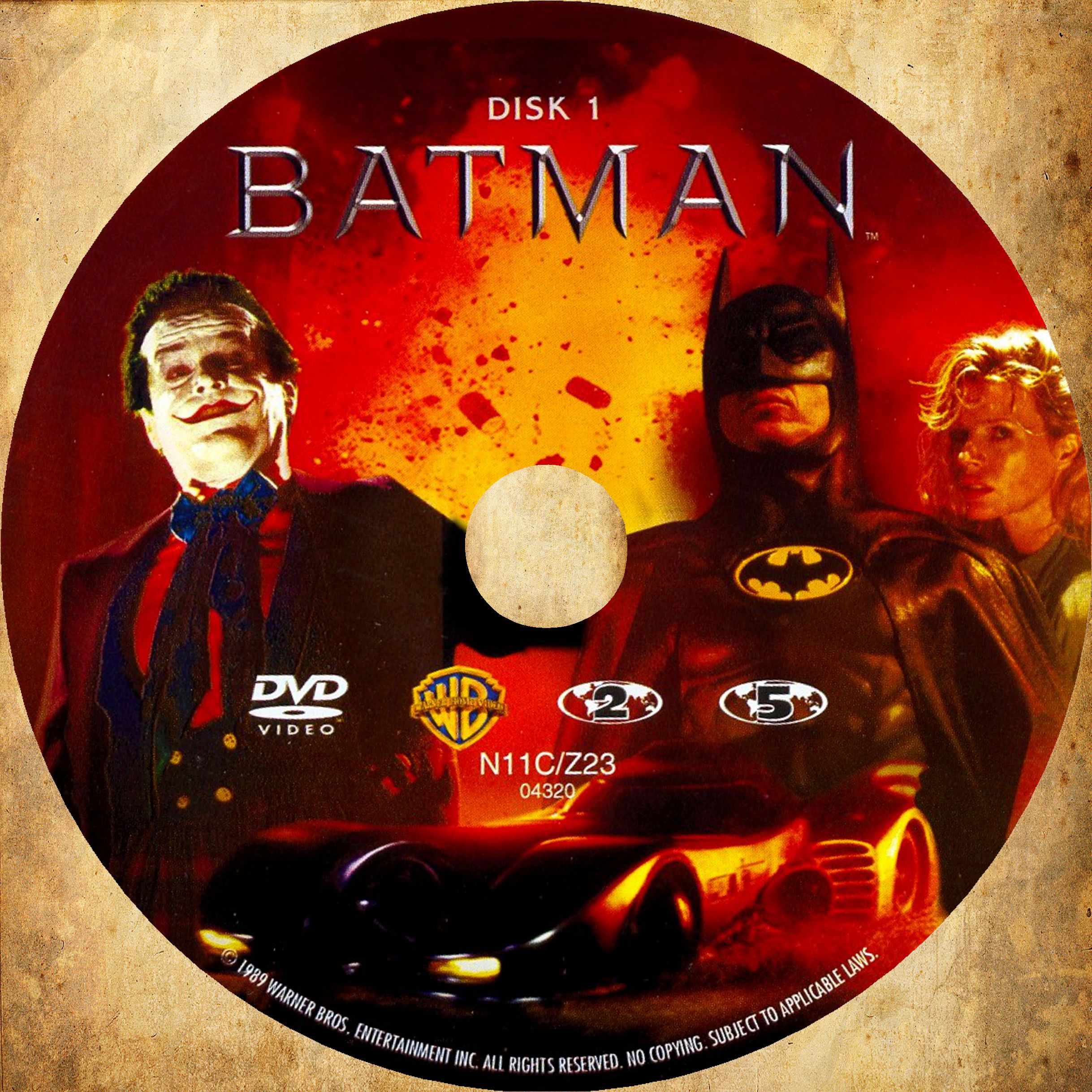  ::: Batman (1989) - high quality DVD / Blueray / Movie
