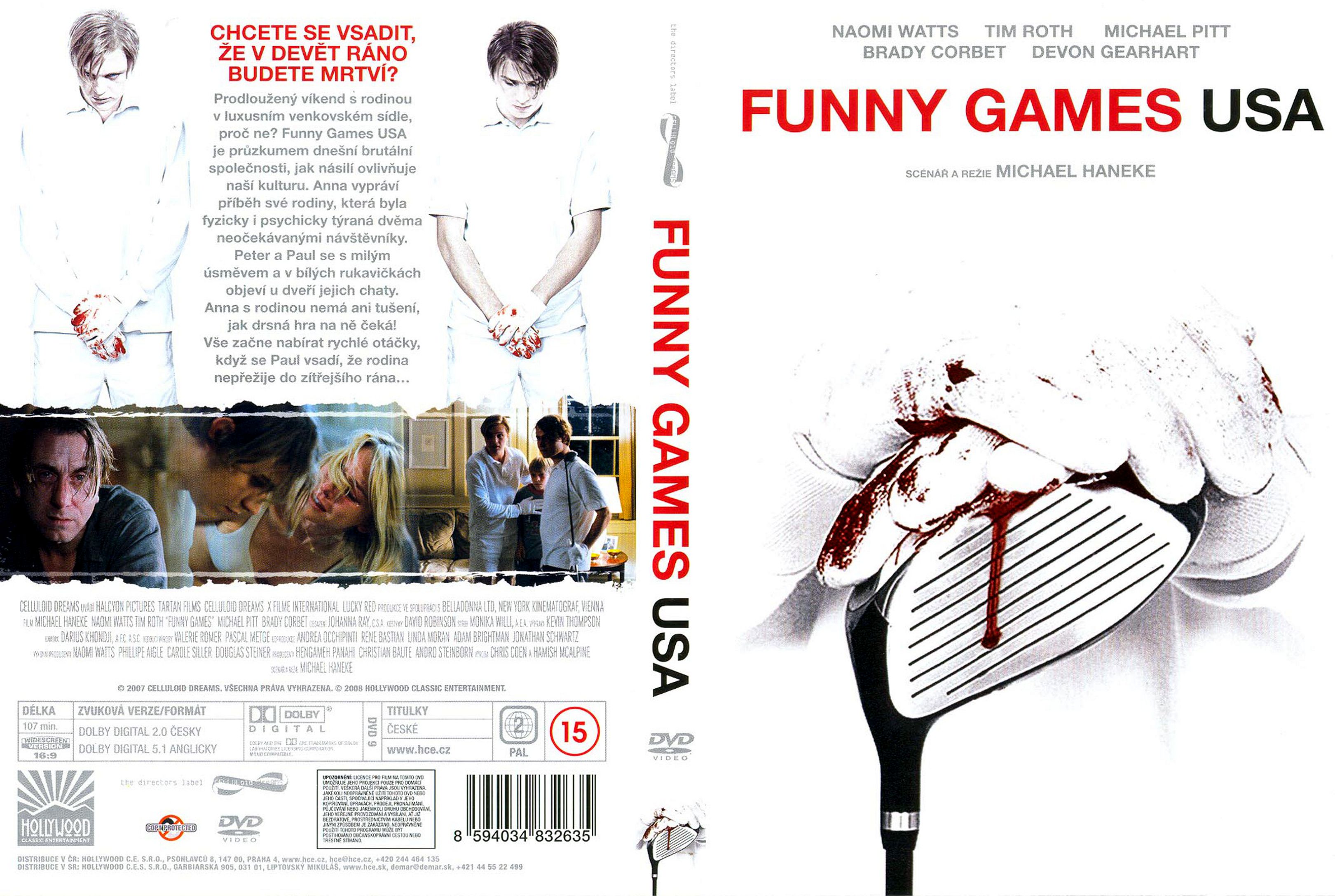 Funny Games U.S. (2008) dvd movie cover