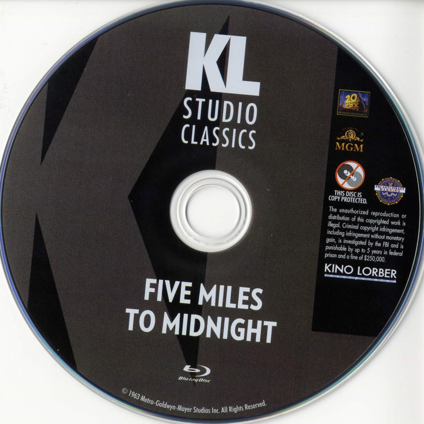 COVERS.BOX.SK ::: Five Miles to Midnight (1962) - high quality DVD