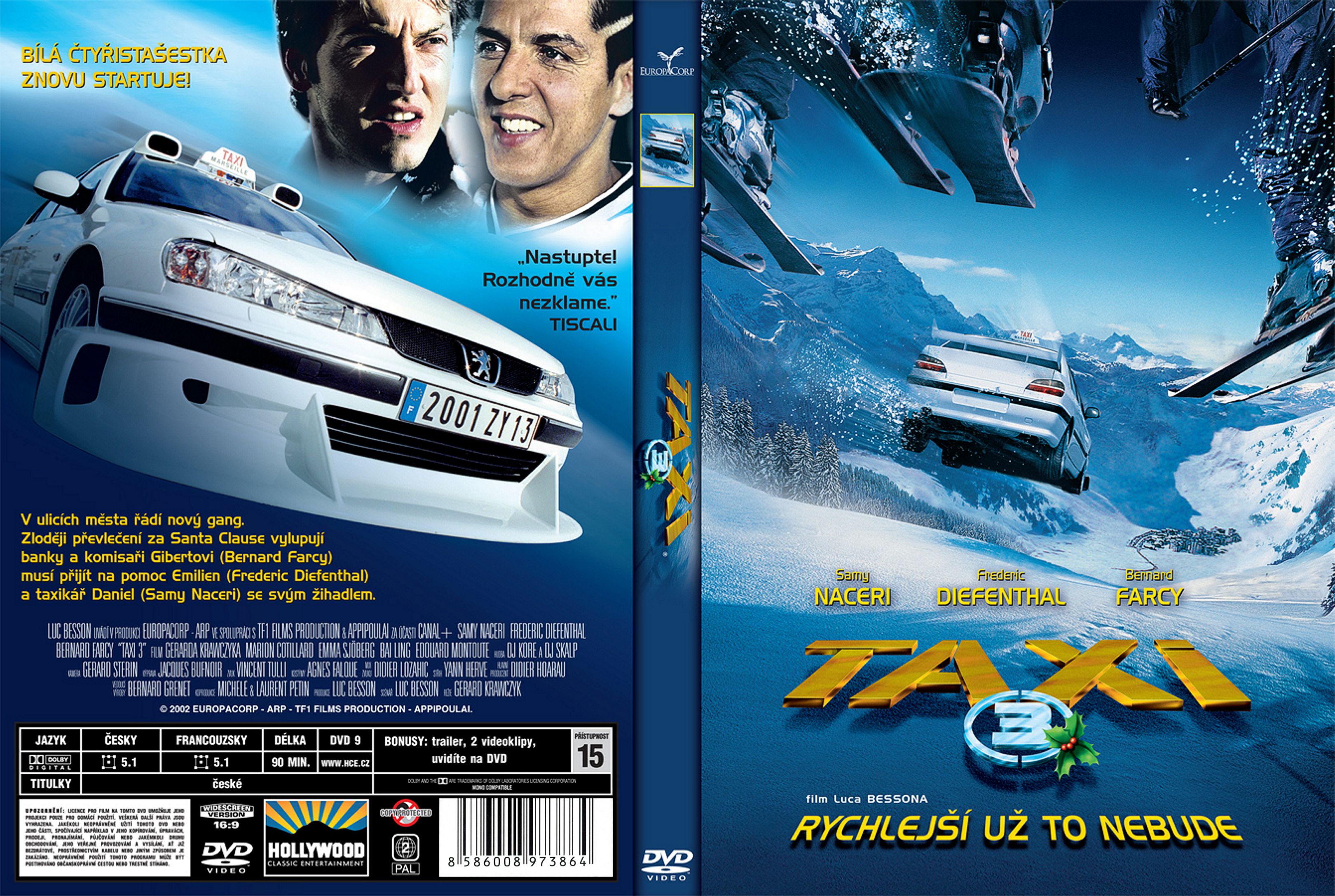 Когда вышел такси 3. Такси 3 (2003) обложка. Такси 3 DVD 2003.