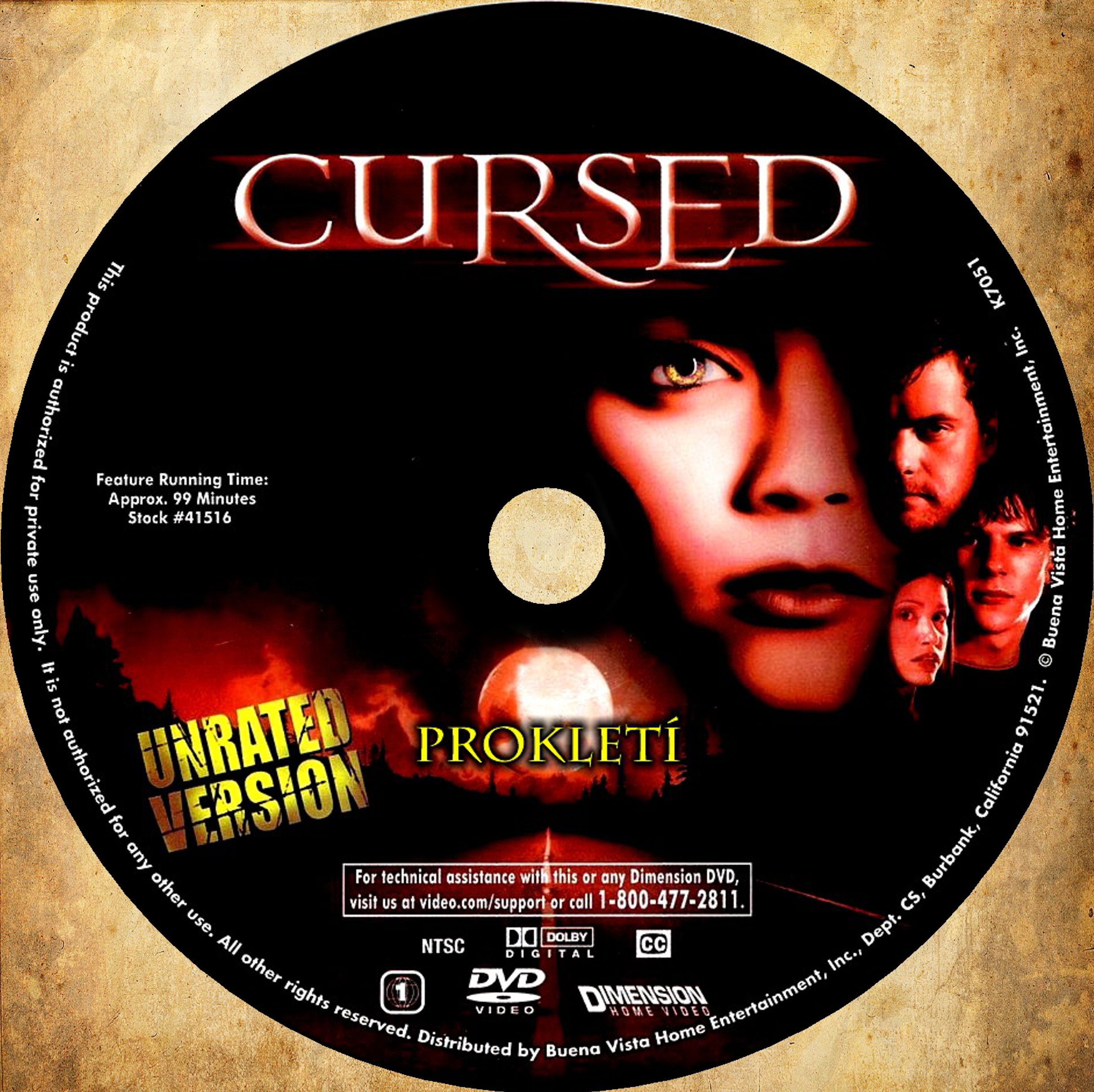 Cursed (DVD, 2005) for sale online