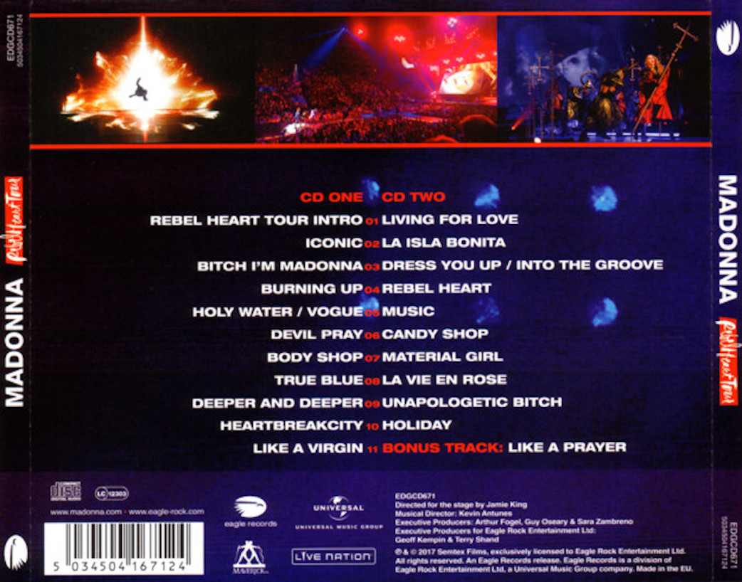 Rebel Heart Tour - CD –
