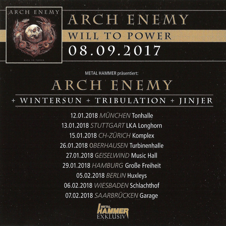 COVERS.BOX.SK ::: Arch Enemy - Live Power (2017) - high quality