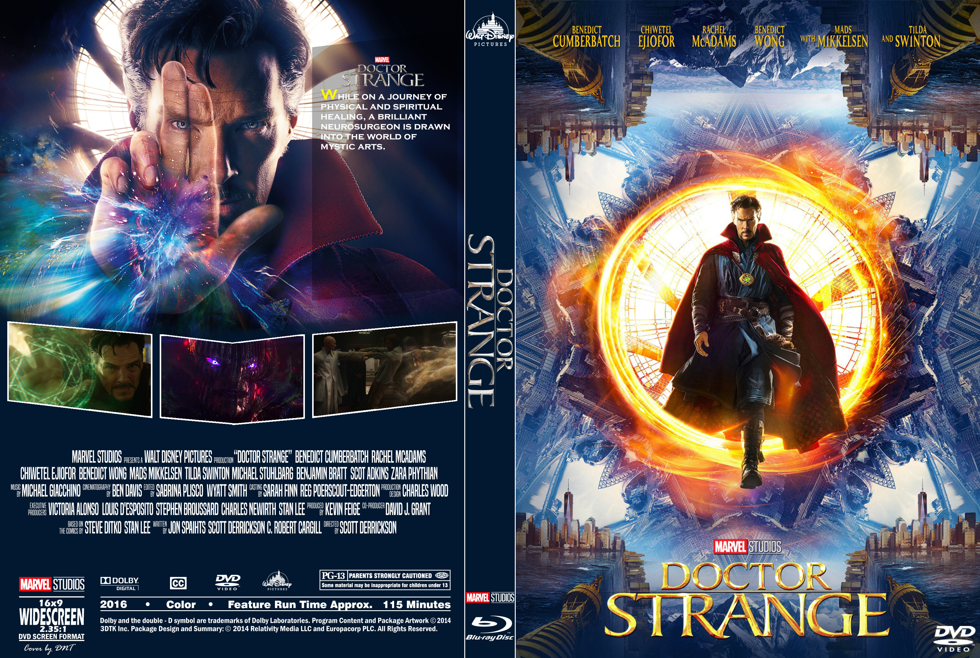 Covers Box Sk Doctor Strange 2016 High Quality Dvd