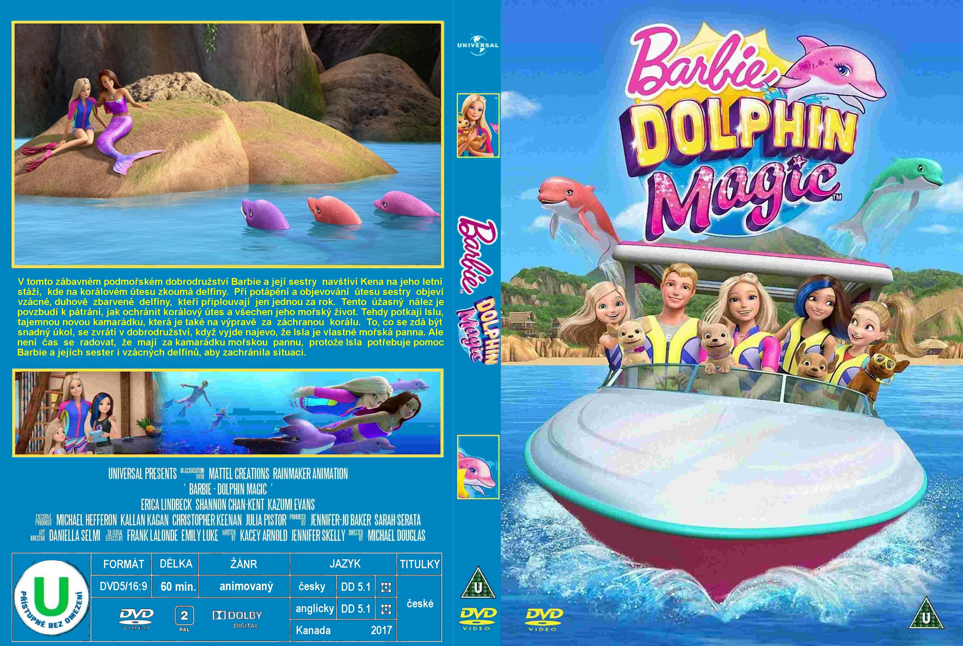 DVD Барби волшебные дельфины