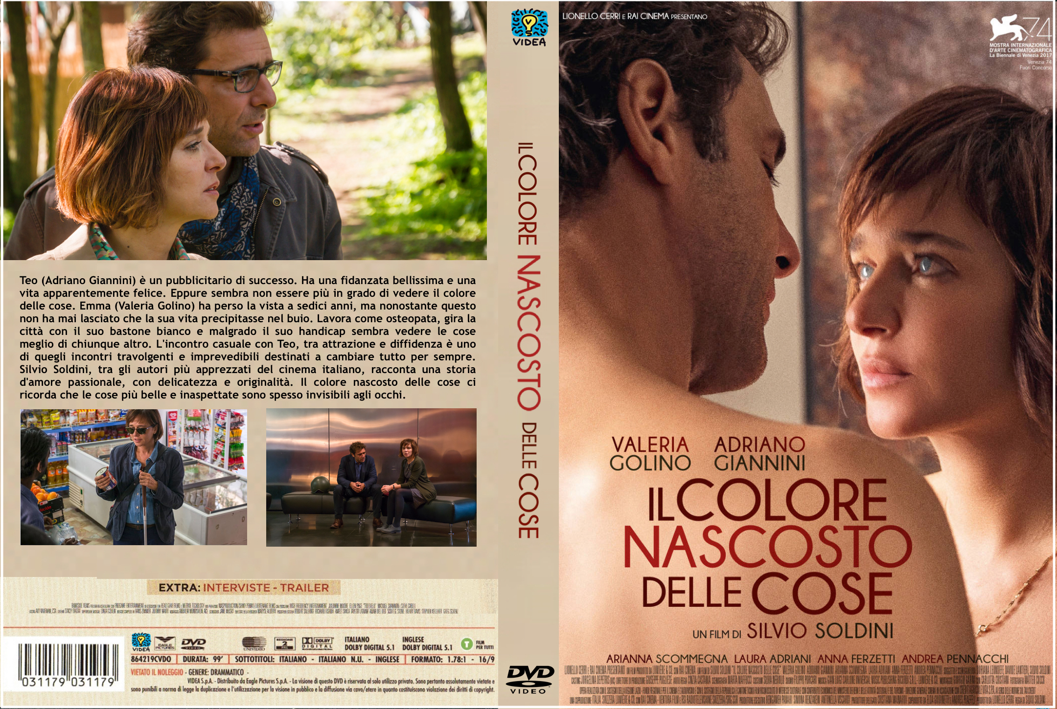 COVERS.BOX.SK ::: Il Colore Nascosto Delle Cose (2017) - high quality DVD /  Blueray / Movie