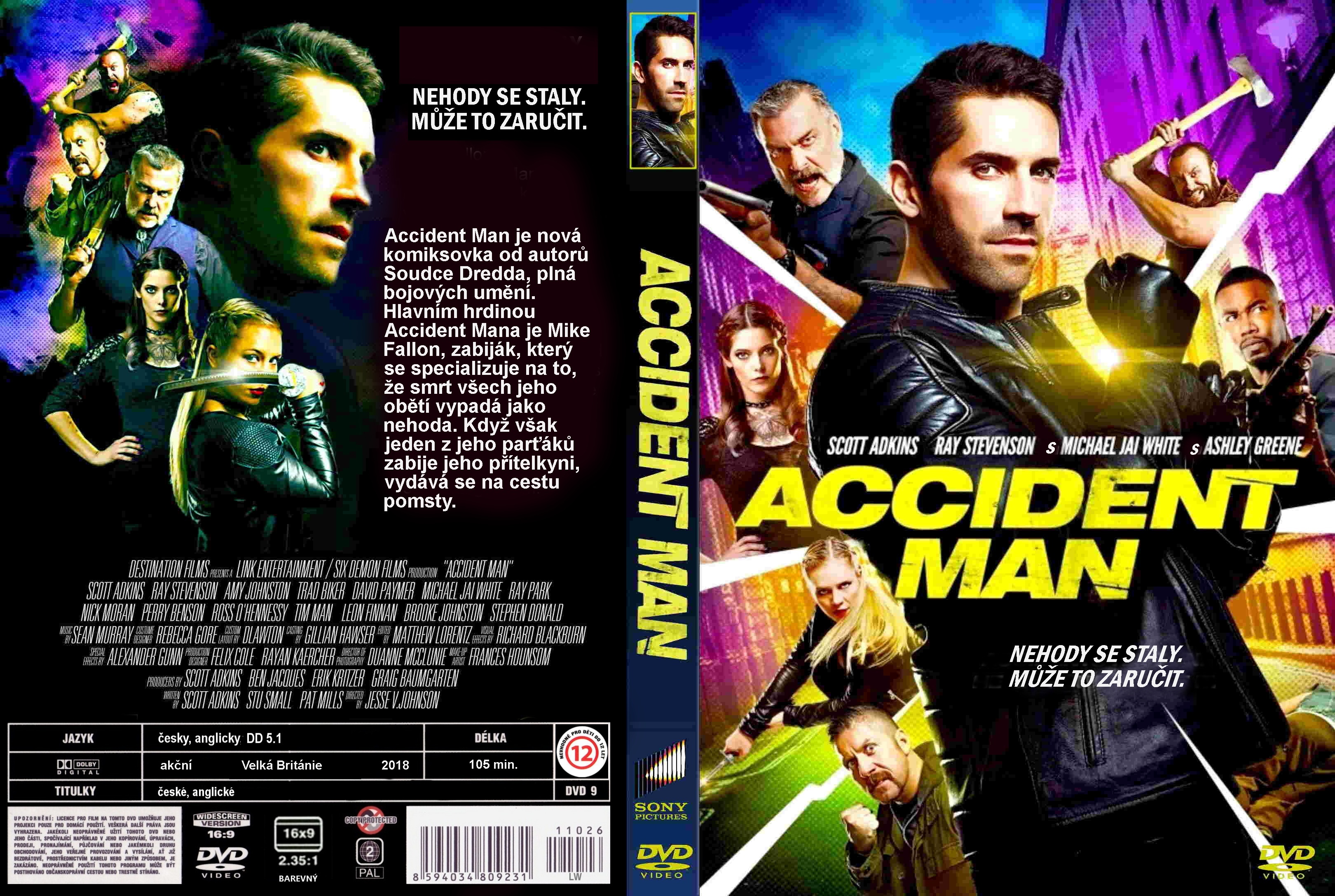 COVERS.BOX.SK ::: Accident Man (2018) - high quality DVD / Blueray / Movie