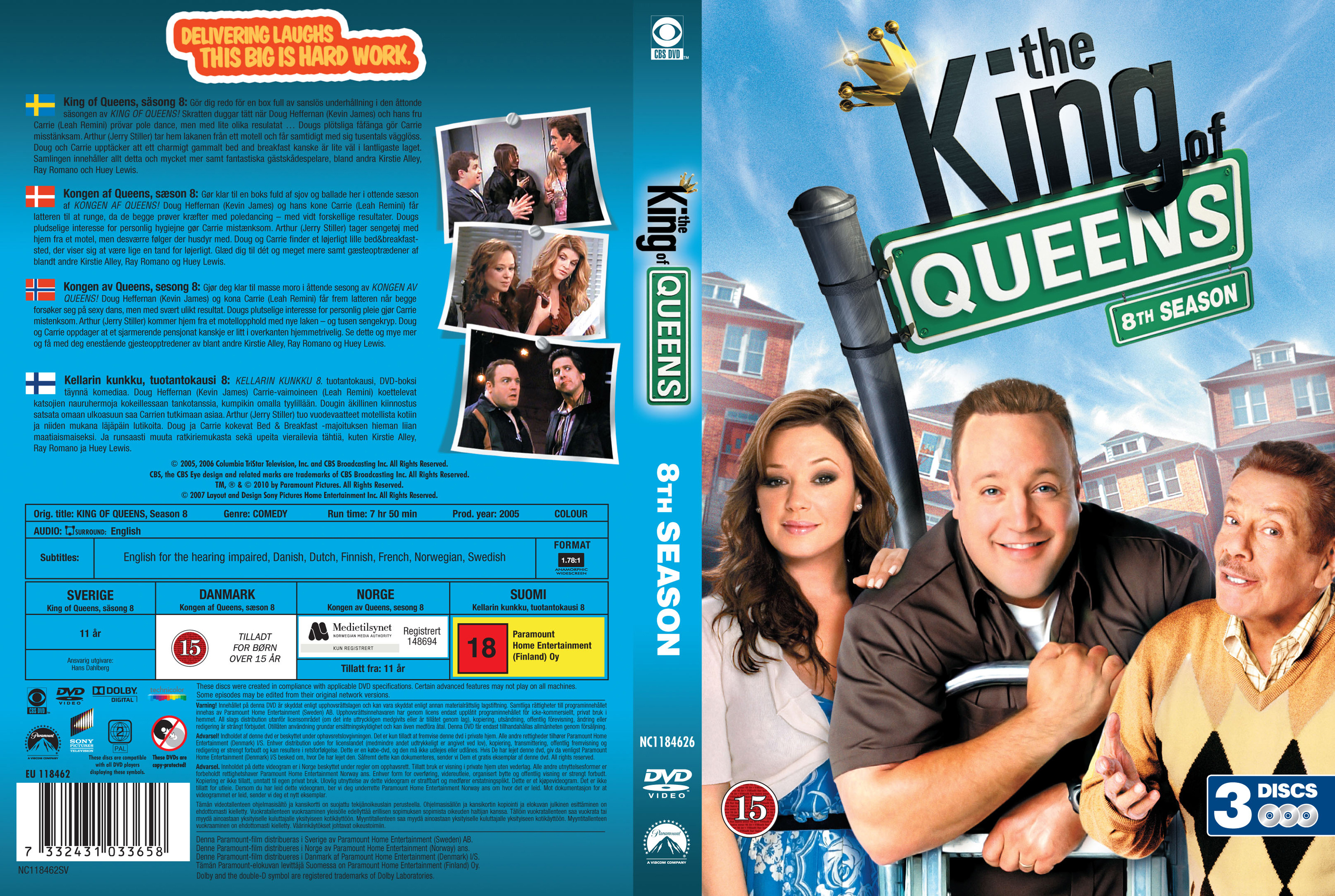 King of Queens - Staffel 8 DVD-Box auf DVD - jetzt bei bücher.de bestellen