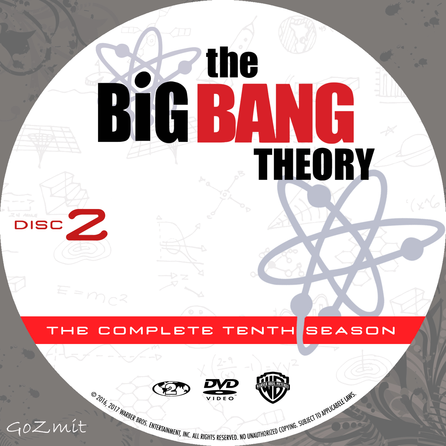 COVERS.BOX.SK ::: The Big Bang Theory - Season 10 (Nordic) - high 