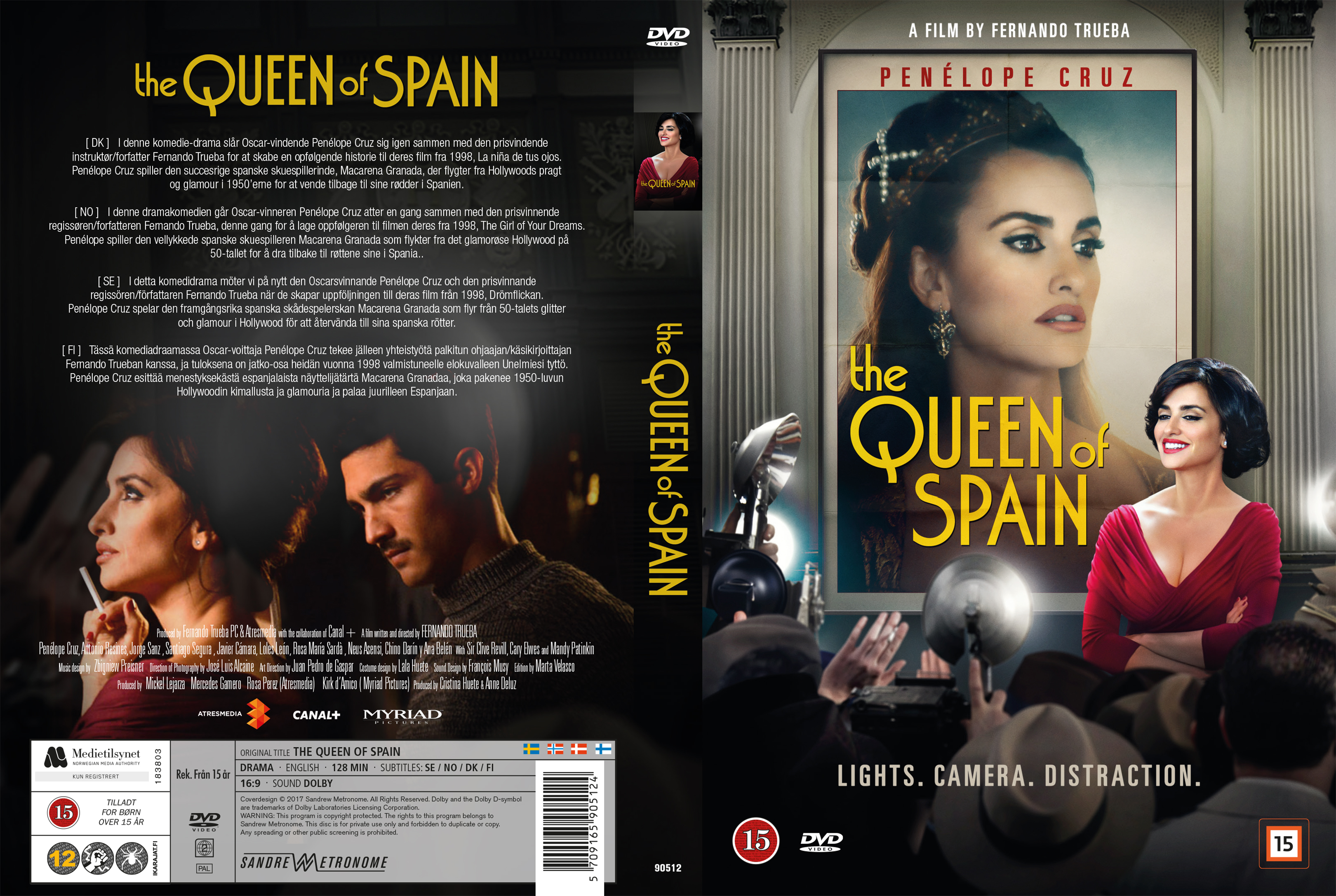 Covers Box Sk The Queen Of Spain Nordic 16 High Quality Dvd Blueray Movie